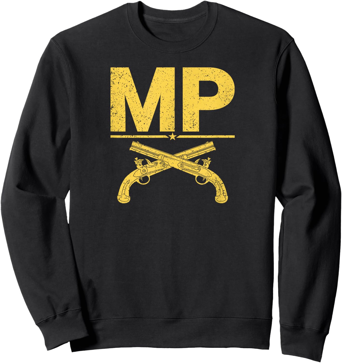 Mp Military Police Corps Us Army Sweatshirt - Sweatshirt | Black