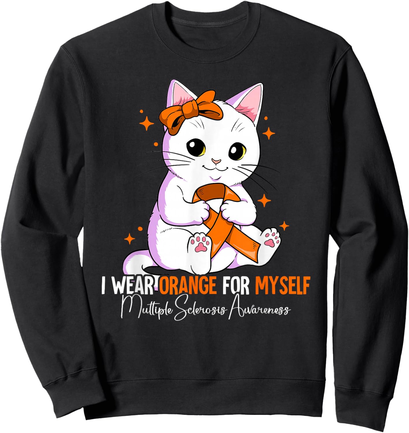 Multiple Sclerosis Awareness Sweatshirt - Sweatshirt | Black