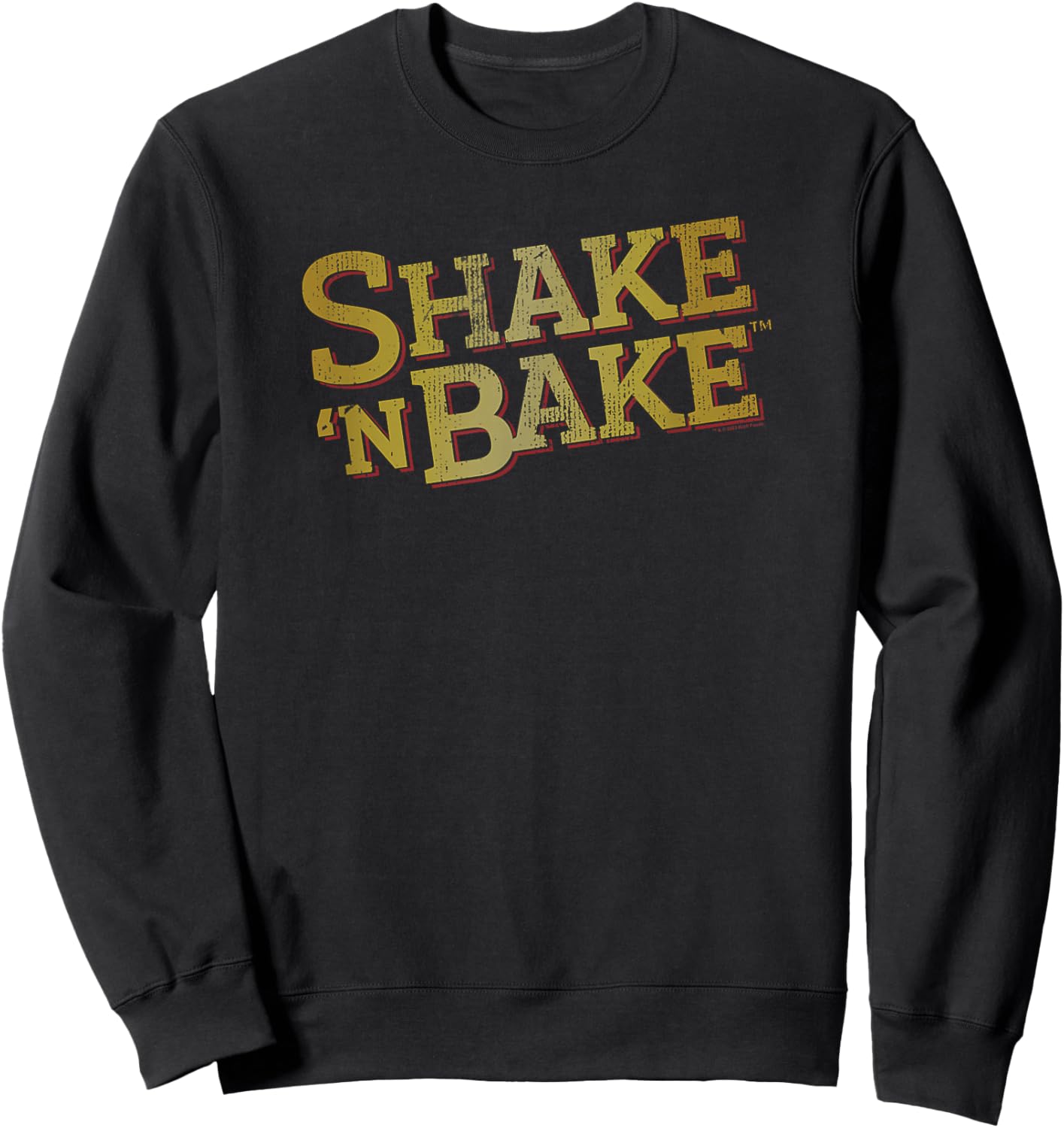 Shake 'n Bake Original Distressed Official Logo Sweatshirt - Sweatshirt | Black