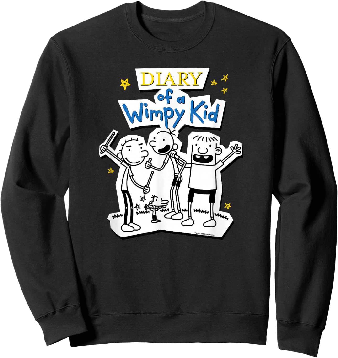 Diary of a Wimpy Kid Wimpy Kid Group Small Sweatshirt - Sweatshirt | Black
