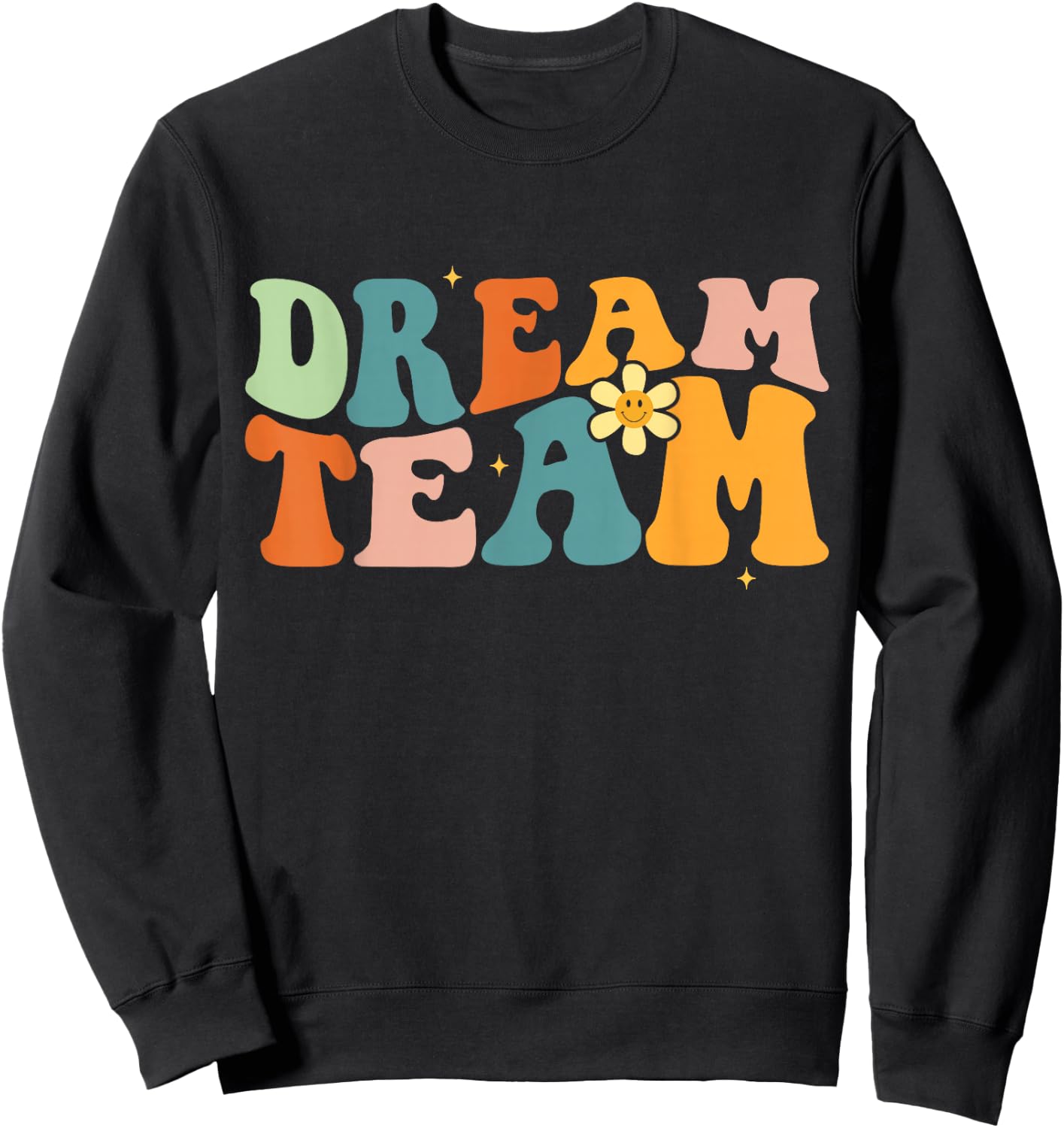 Last Day of School Back to School Dream-Team Teacher Kids Sweatshirt - Sweatshirt | Black
