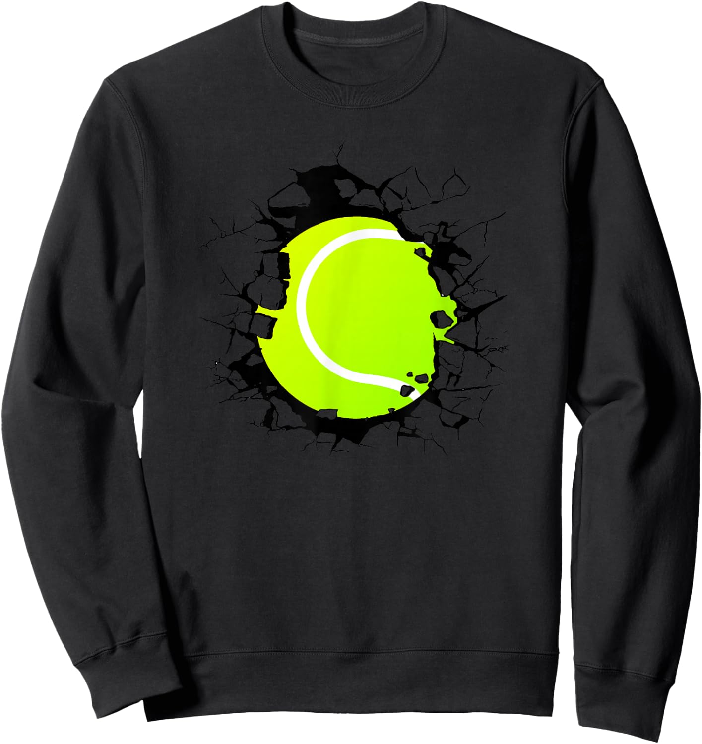 Tennis Apparel - Tennis Sweatshirt - Sweatshirt | Black