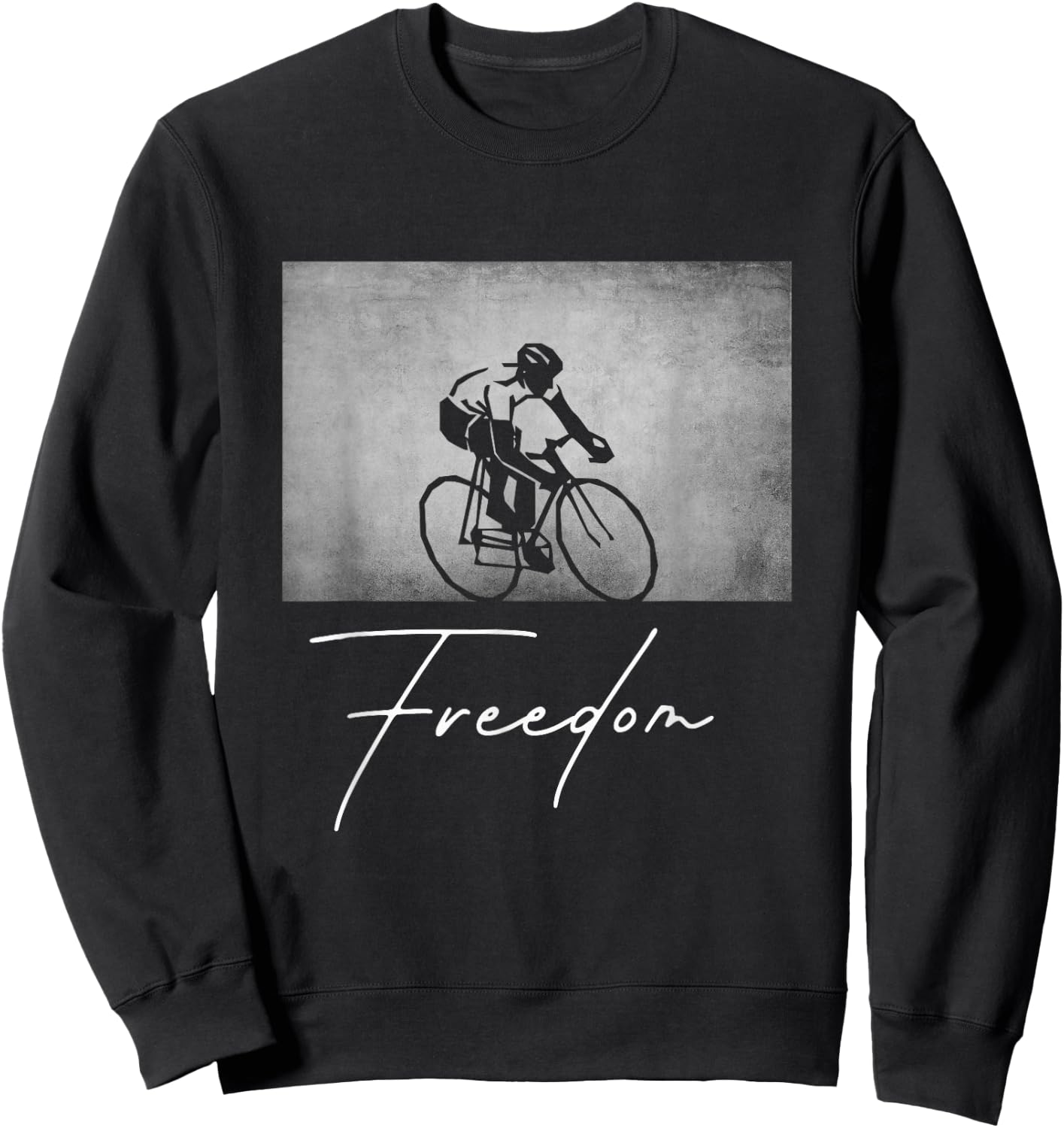 Road Biking Bicycle Cycling Sweatshirt - Sweatshirt | Black