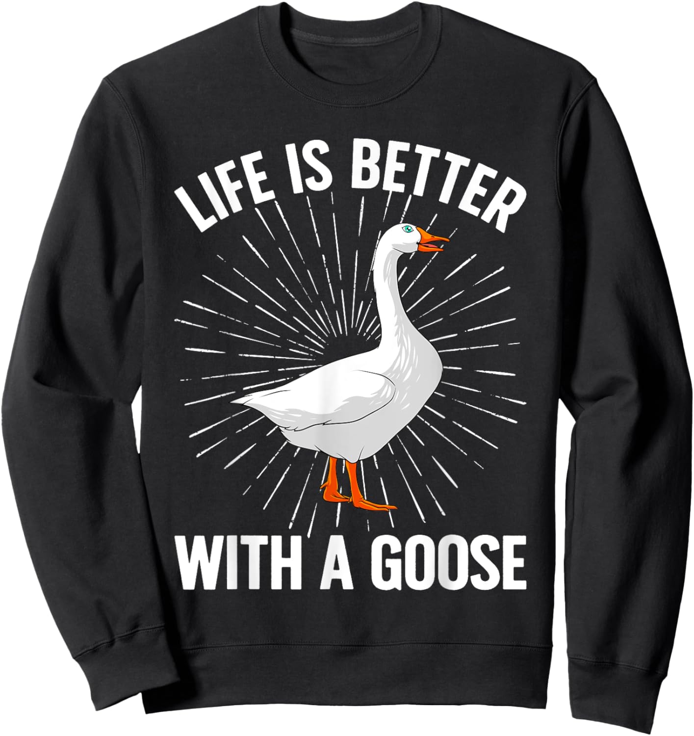 Cool Goose Women Whisperer Hunter Canadian Geese Sweatshirt - Sweatshirt | Black