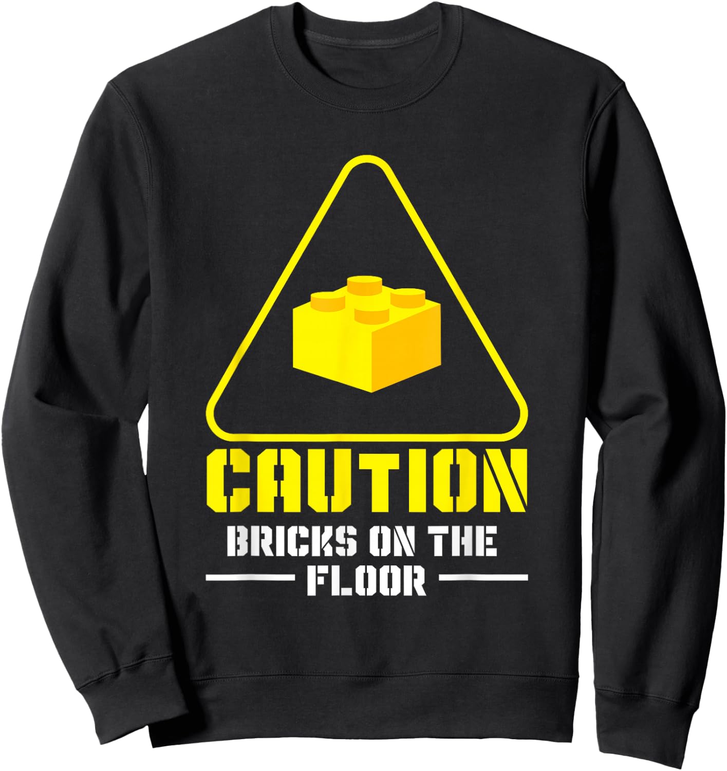 Master Builder Bricks Blocks Play Toys Sweatshirt - Sweatshirt | Black