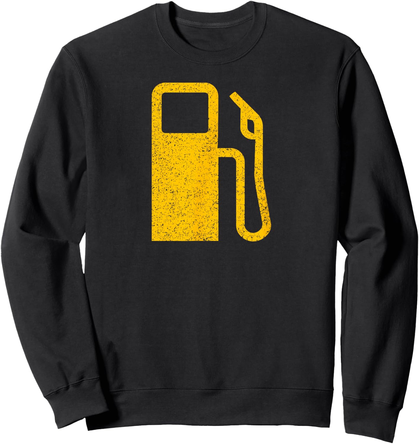 Gas Pump Symbol Low Fuel Symbol Dash Light Sweatshirt - Sweatshirt | Black