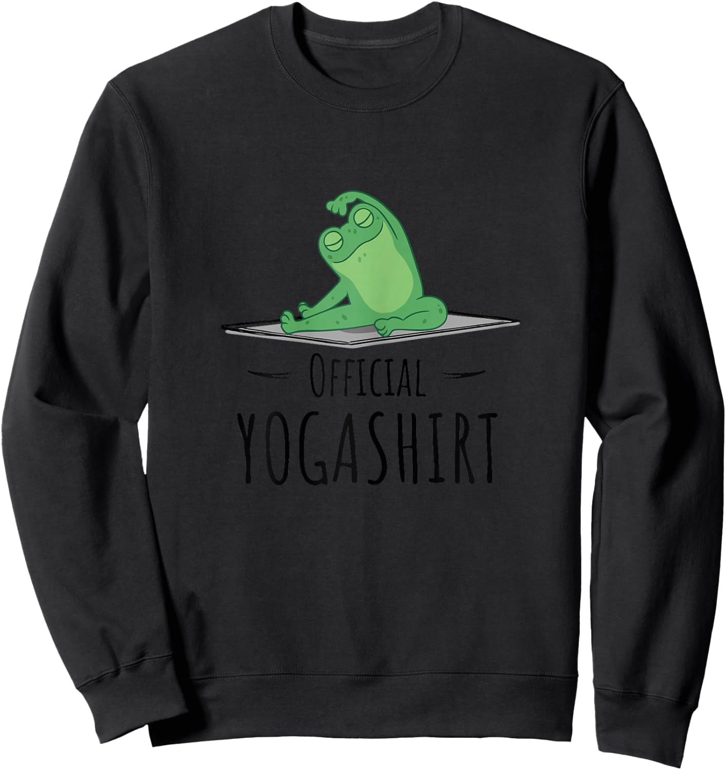 Beautiful Chakra Yogi Namaste & Meditations Om Mantra Zen Yoga Sweatshirt - Sweatshirt | Black