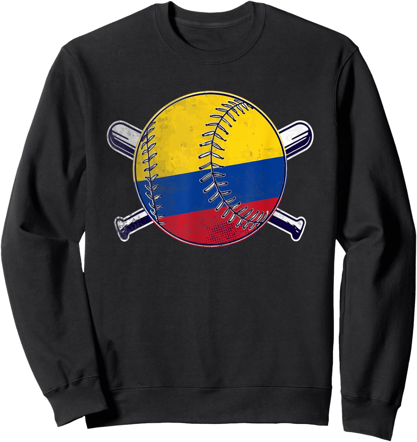 Colombian Baseball Sport Colombia Baseball Sweatshirt - Sweatshirt | Black