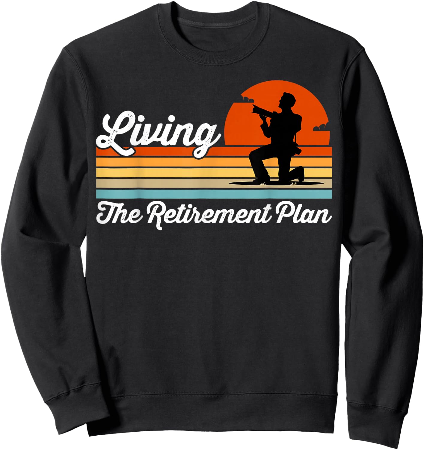 Retirement Plan Retired Worker Photographer Photography Fan Sweatshirt - Sweatshirt | Black