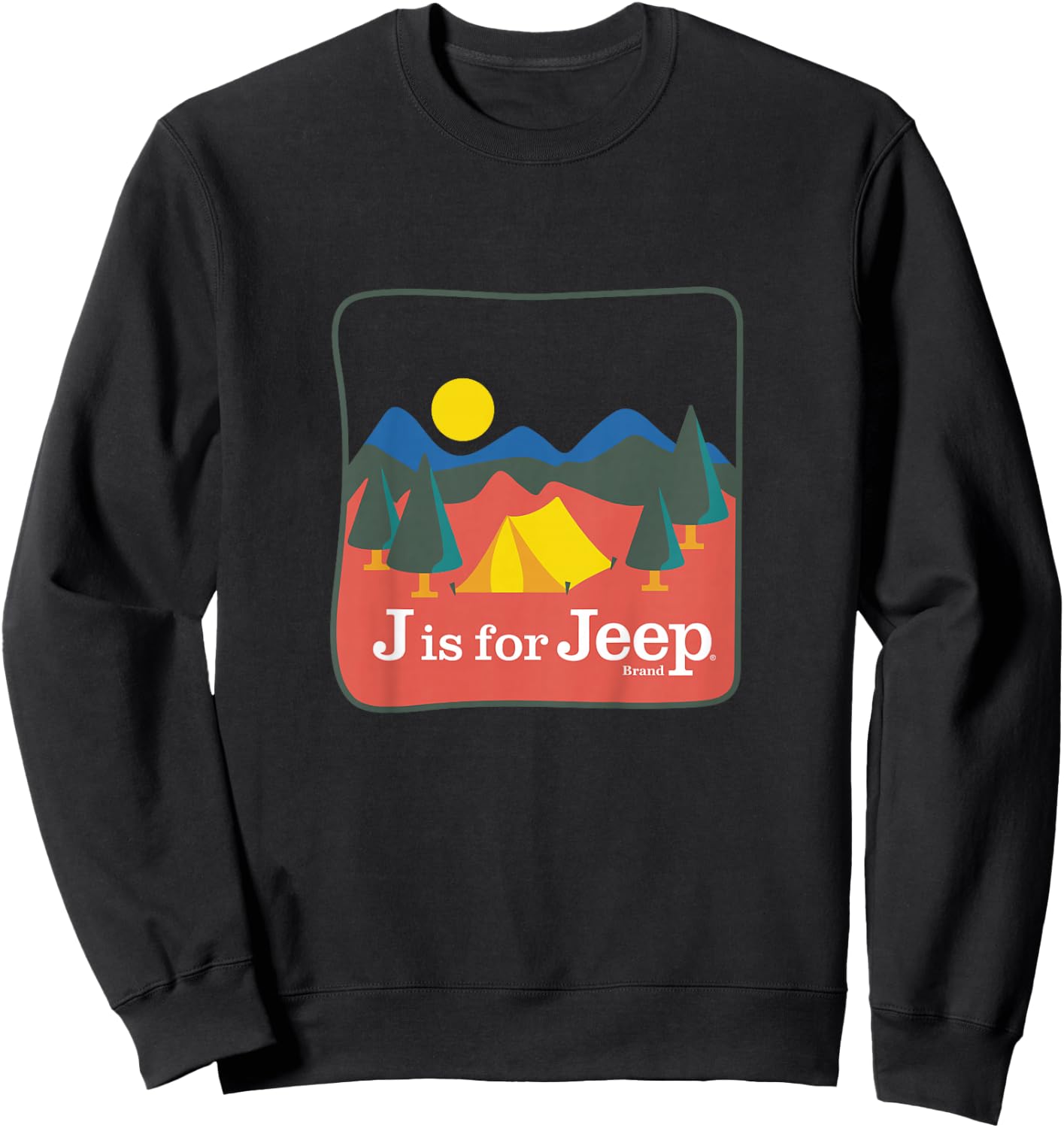 Kids Jeep - J Is for Jeep Sweatshirt - Sweatshirt | Black