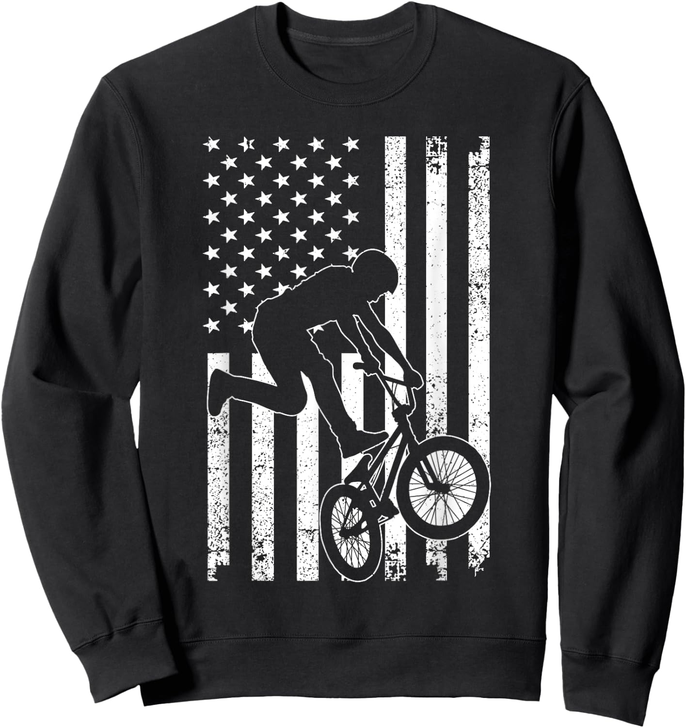 Best BMX Design Women BMX Bike Bicycle Rider Racing Sweatshirt - Sweatshirt | Black