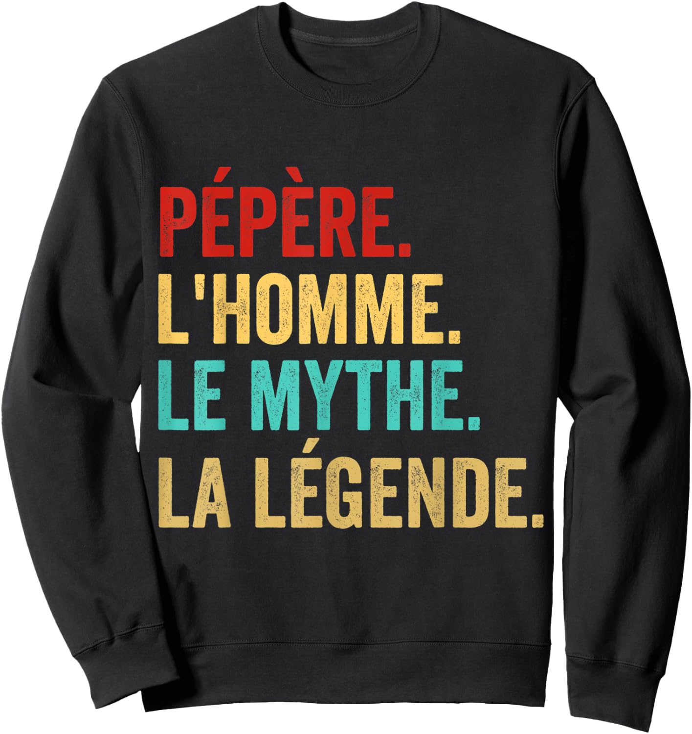 Men's Myth Legend Sweatshirt - Sweatshirt | Black