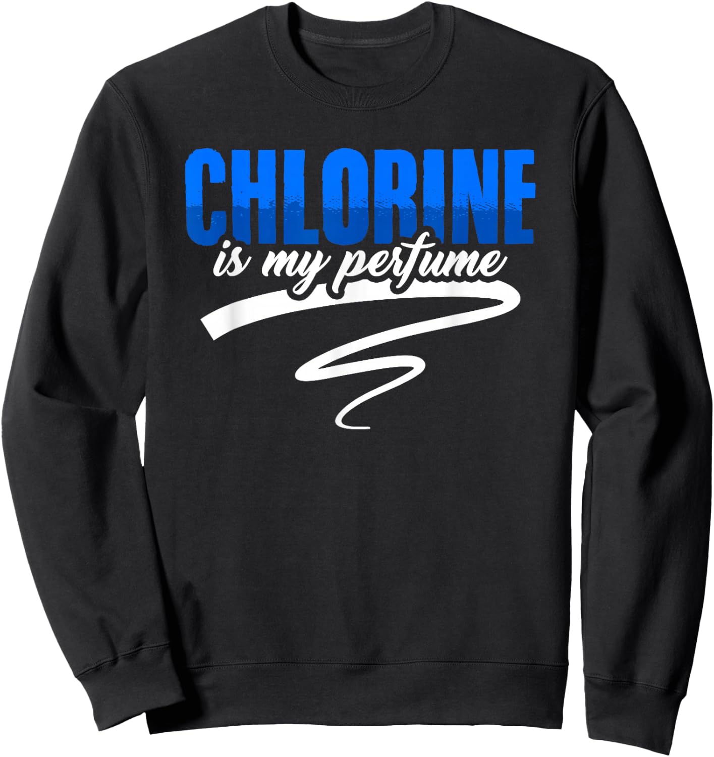 Pool Cleaning Maintenance Staff Chlorine Tester Sweatshirt - Sweatshirt | Black