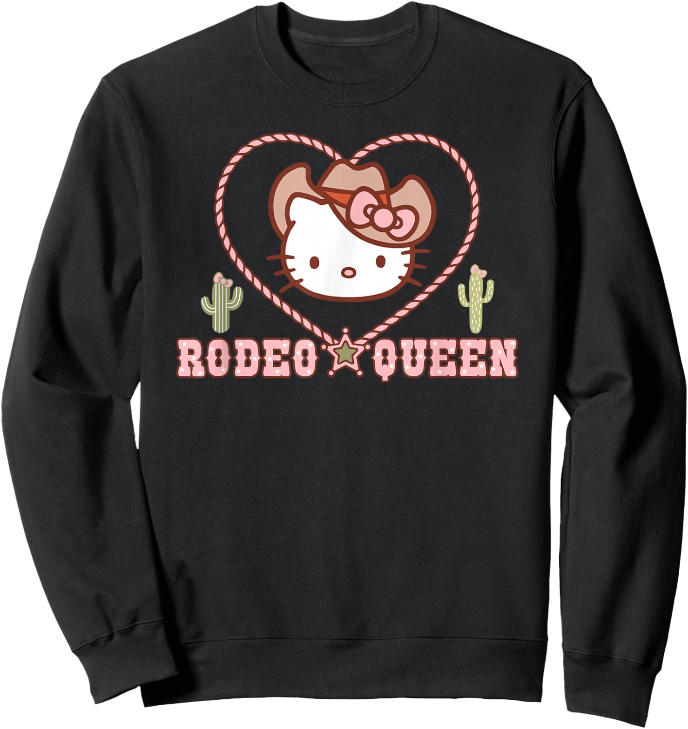 Hello Kitty Rodeo Queen Sweatshirt - Sweatshirt | Black