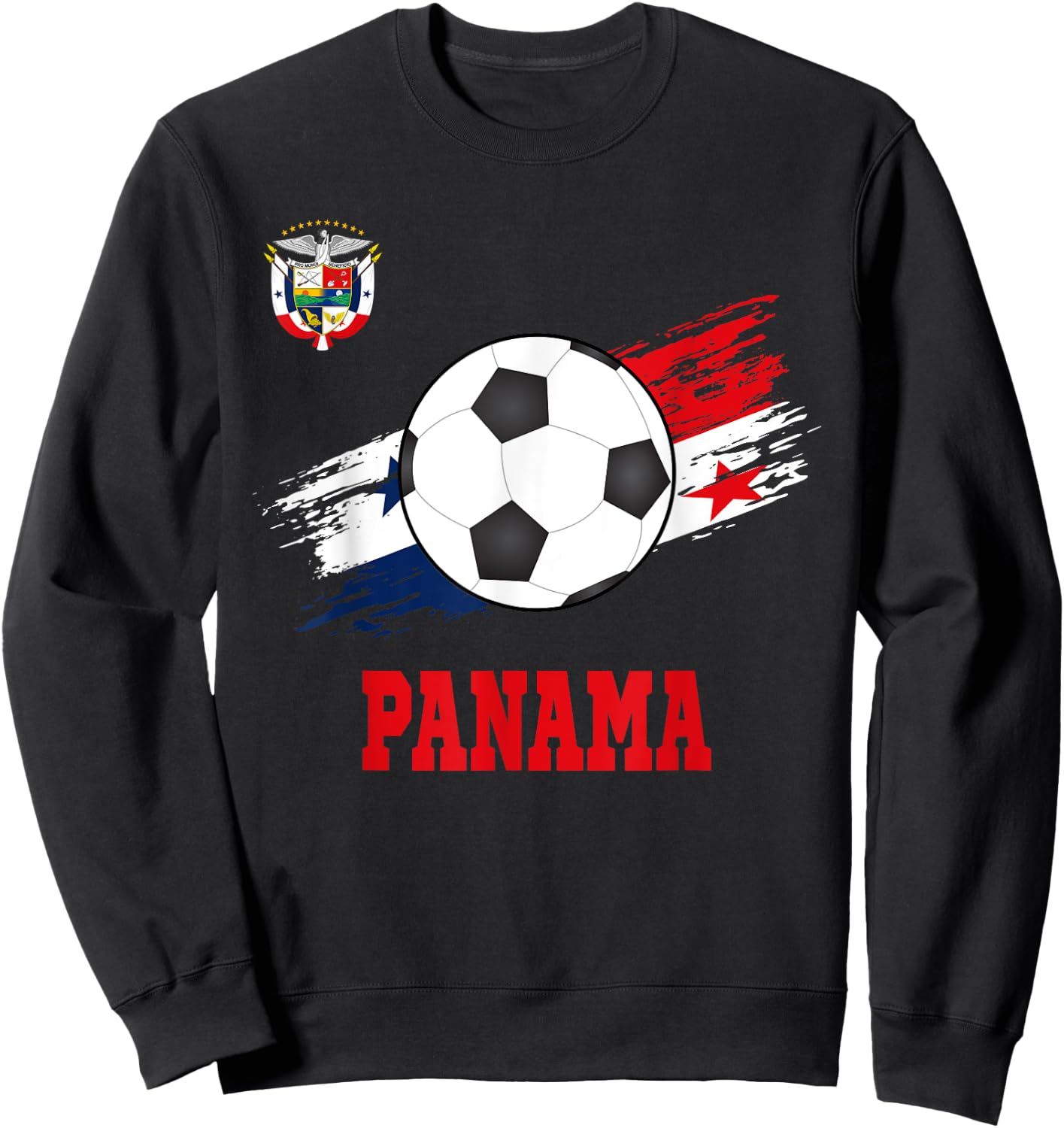 Panama Soccer Panamanian Football Panameño Futbol Sweatshirt - Sweatshirt | Black