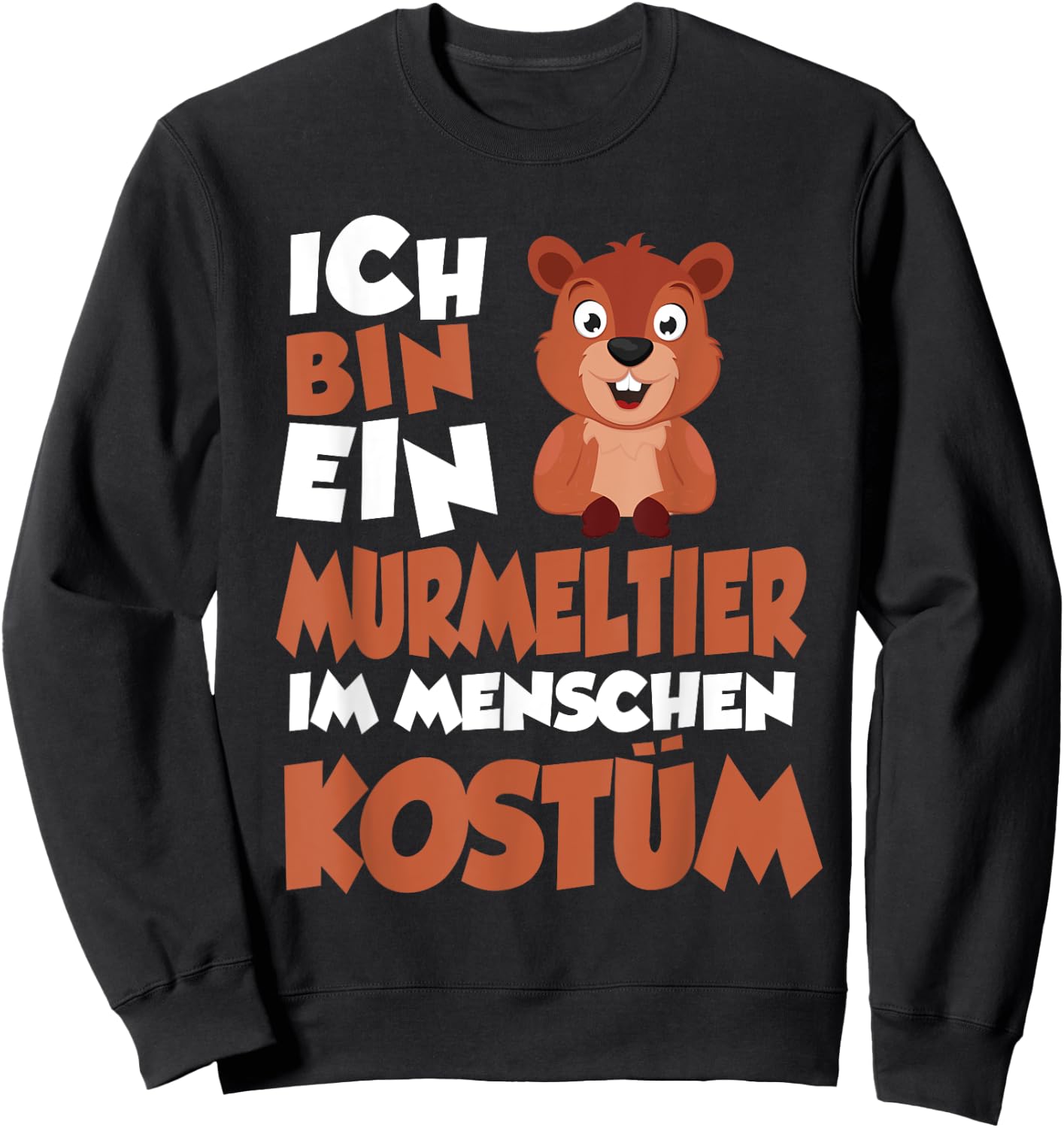 Marmot People Costume Sweatshirt - Sweatshirt | Black