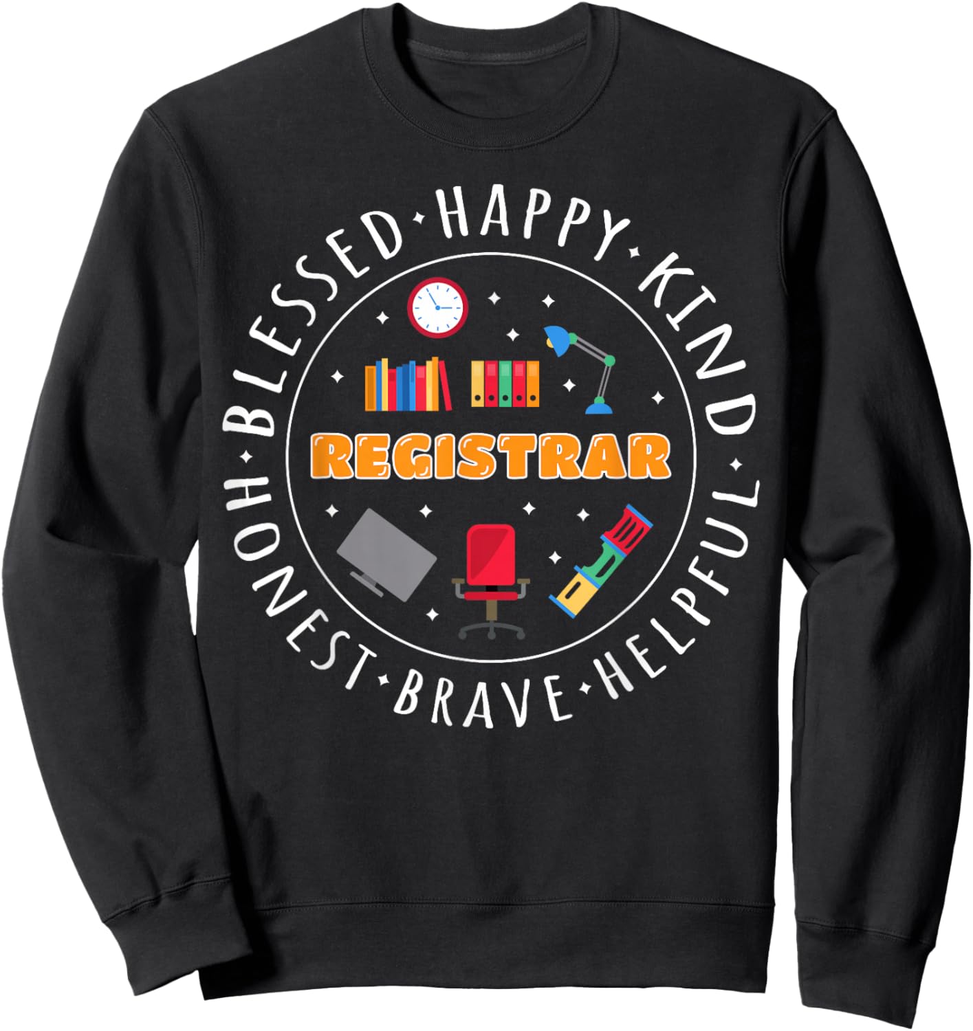 Registrar Sweatshirt - Sweatshirt | Black