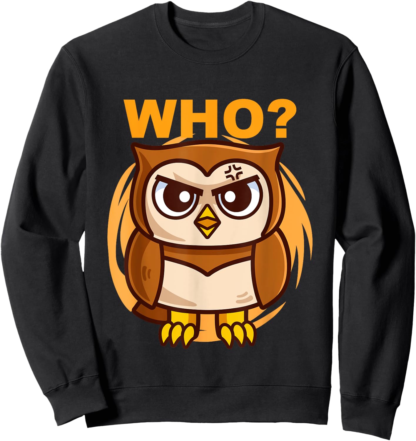 Who - Ornithologist Ornithology Owlet Owl Lover Bird Hunter Sweatshirt - Sweatshirt | Black