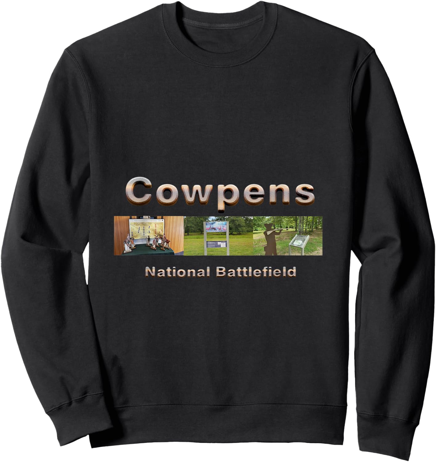 Cowpens National Battlefield Sweatshirt - Sweatshirt | Black