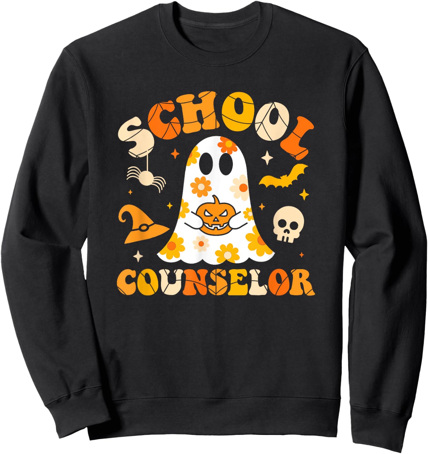 School Counselor Teacher Counseling Office School Guidance Sweatshirt - Sweatshirt | Black