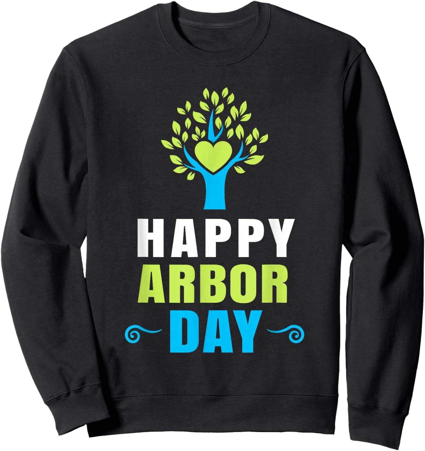 Plant More Trees Tree Planting Arbor Day Earth Day Sweatshirt - Sweatshirt | Black