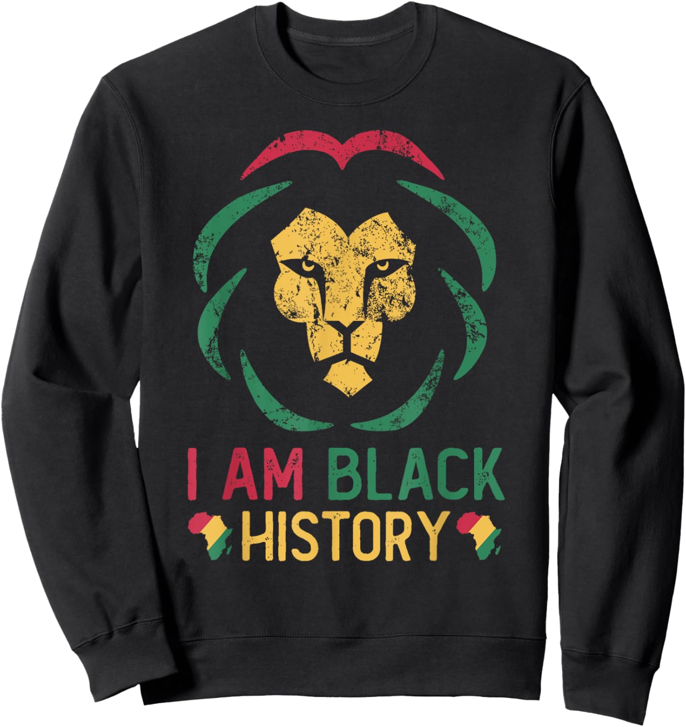 I Am Black History African American Black Pride Juneteenth Sweatshirt - Sweatshirt | Black