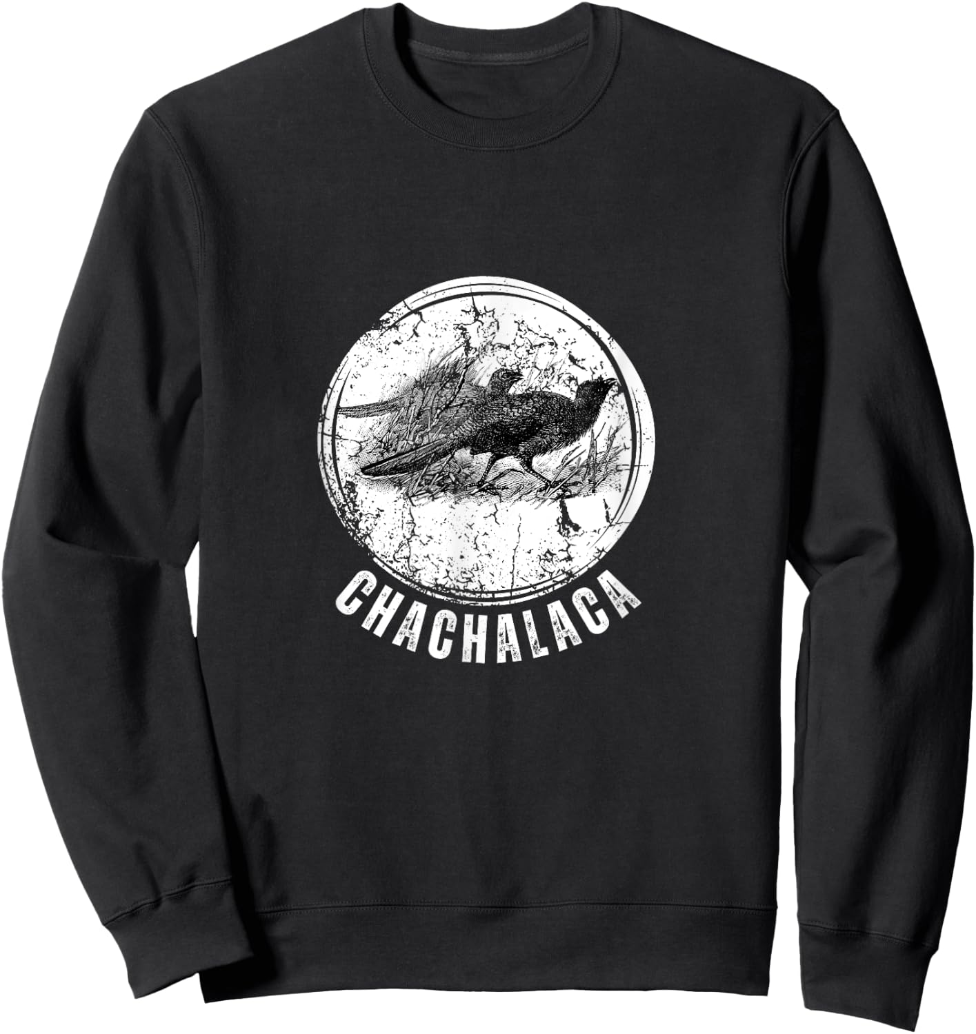 Chachalaca Upland Game Hunting Birdwatcher Sweatshirt - Sweatshirt | Black