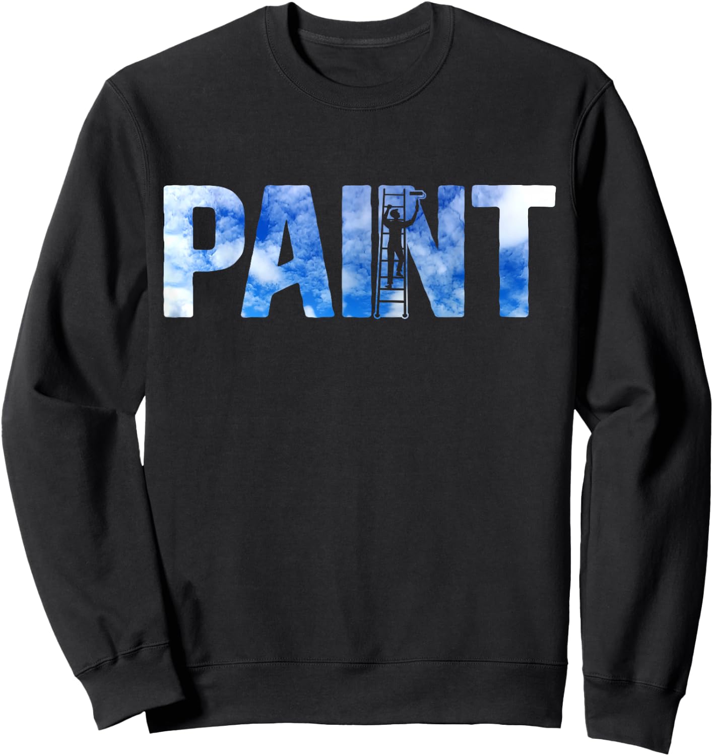 House Painter Decorator Paint Sweatshirt - Sweatshirt | Black