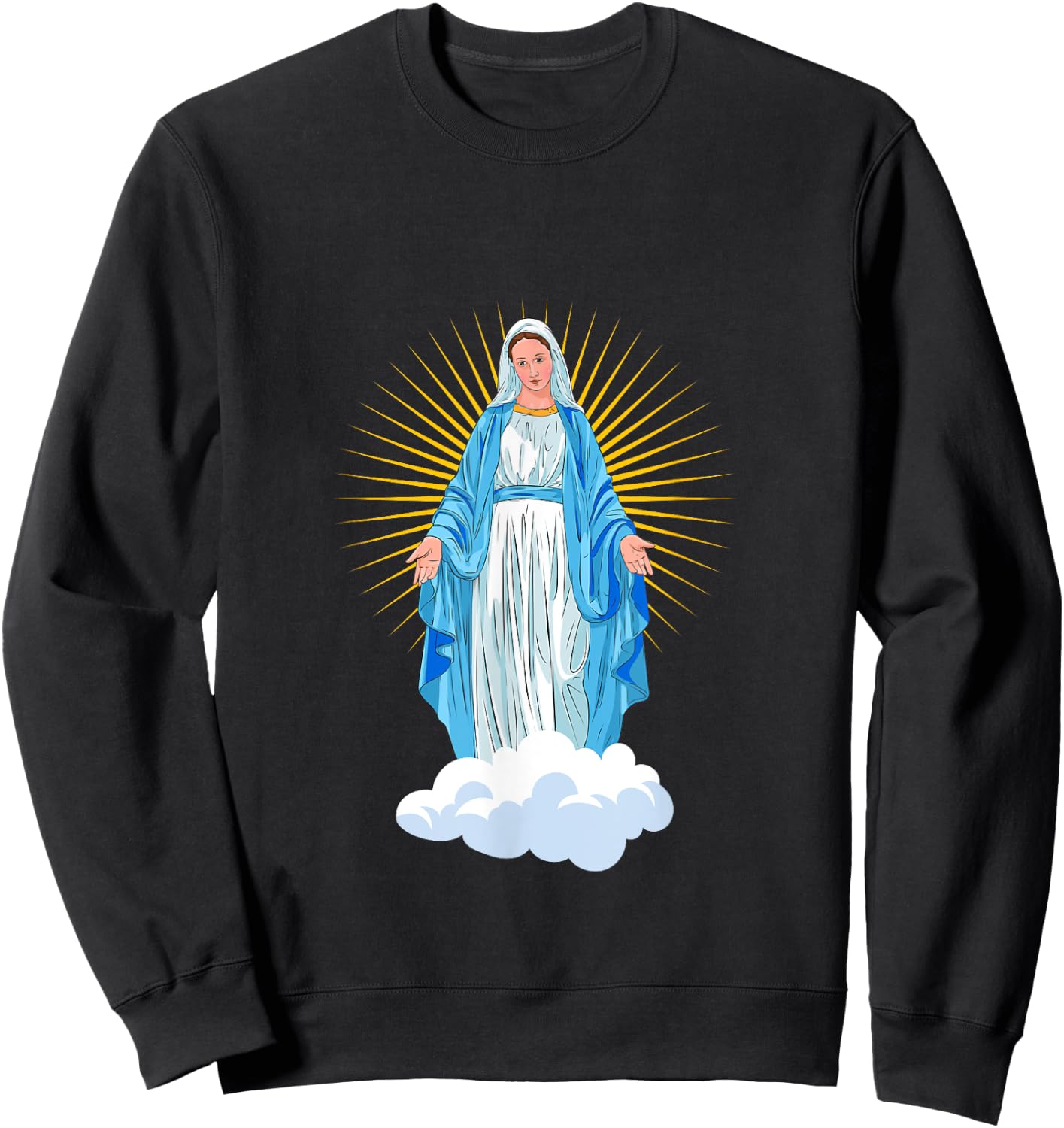 Virgin Mary Sweatshirt - Sweatshirt | Black