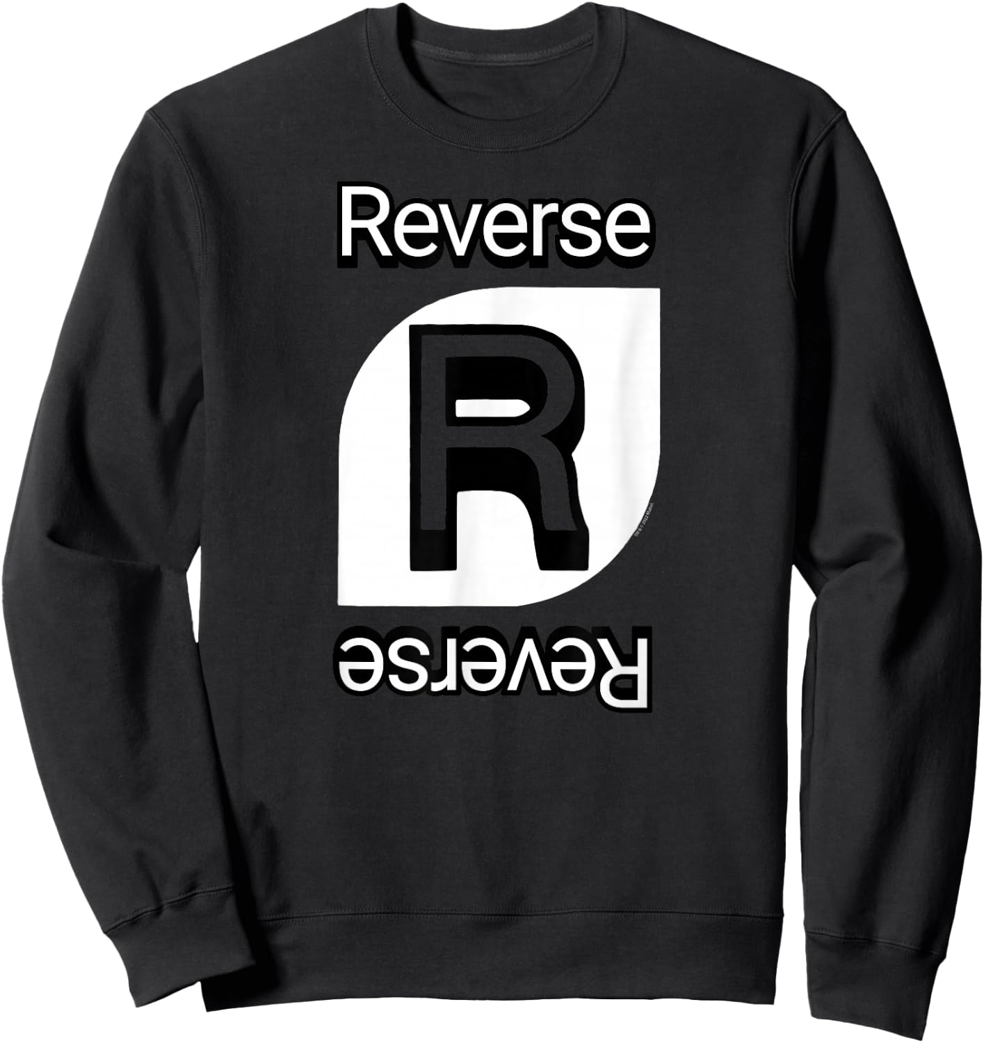 UNO - Reverse Sweatshirt - Sweatshirt | Black