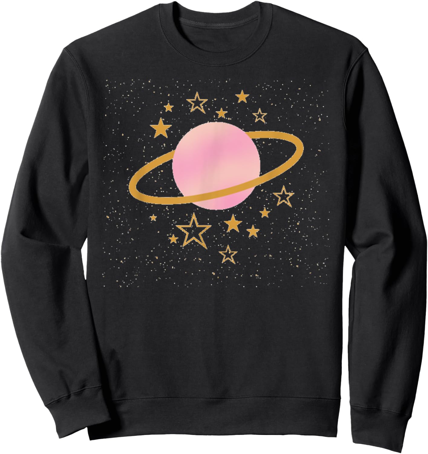 Saturn - Solar System Sweatshirt - Sweatshirt | Black