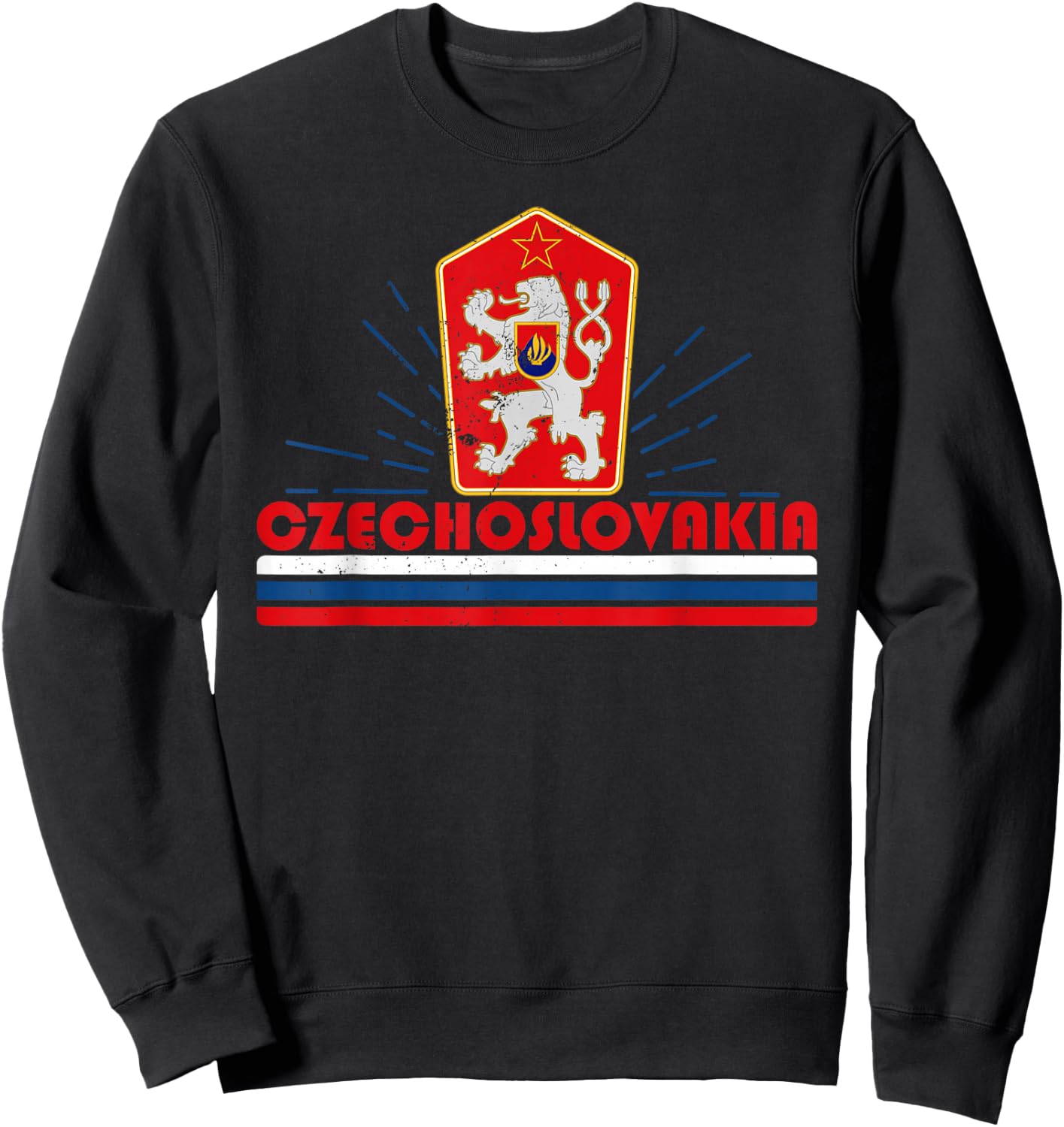 Czechoslovakia Czech Slovak central Europe communist Sweatshirt - Sweatshirt | Black