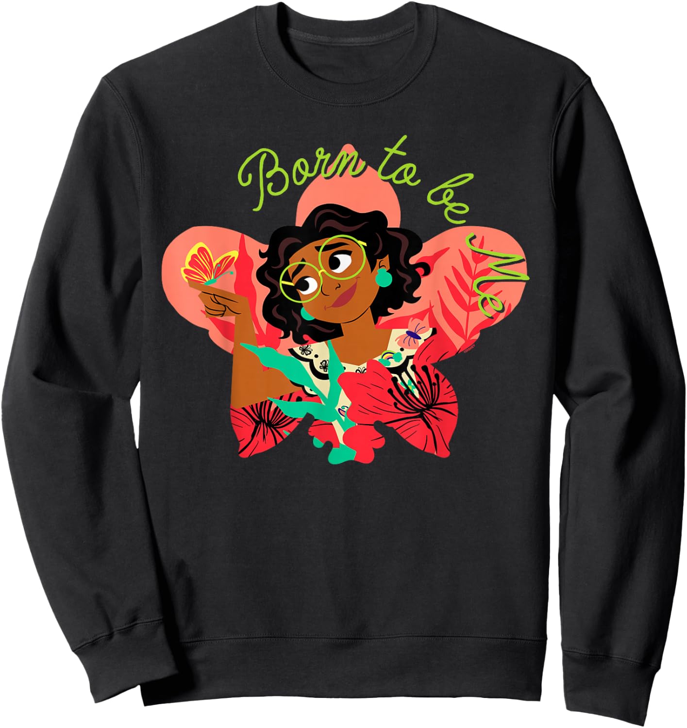Disney Encanto Mirabel Madrigal Born To Be Me Sweatshirt - Sweatshirt | Black