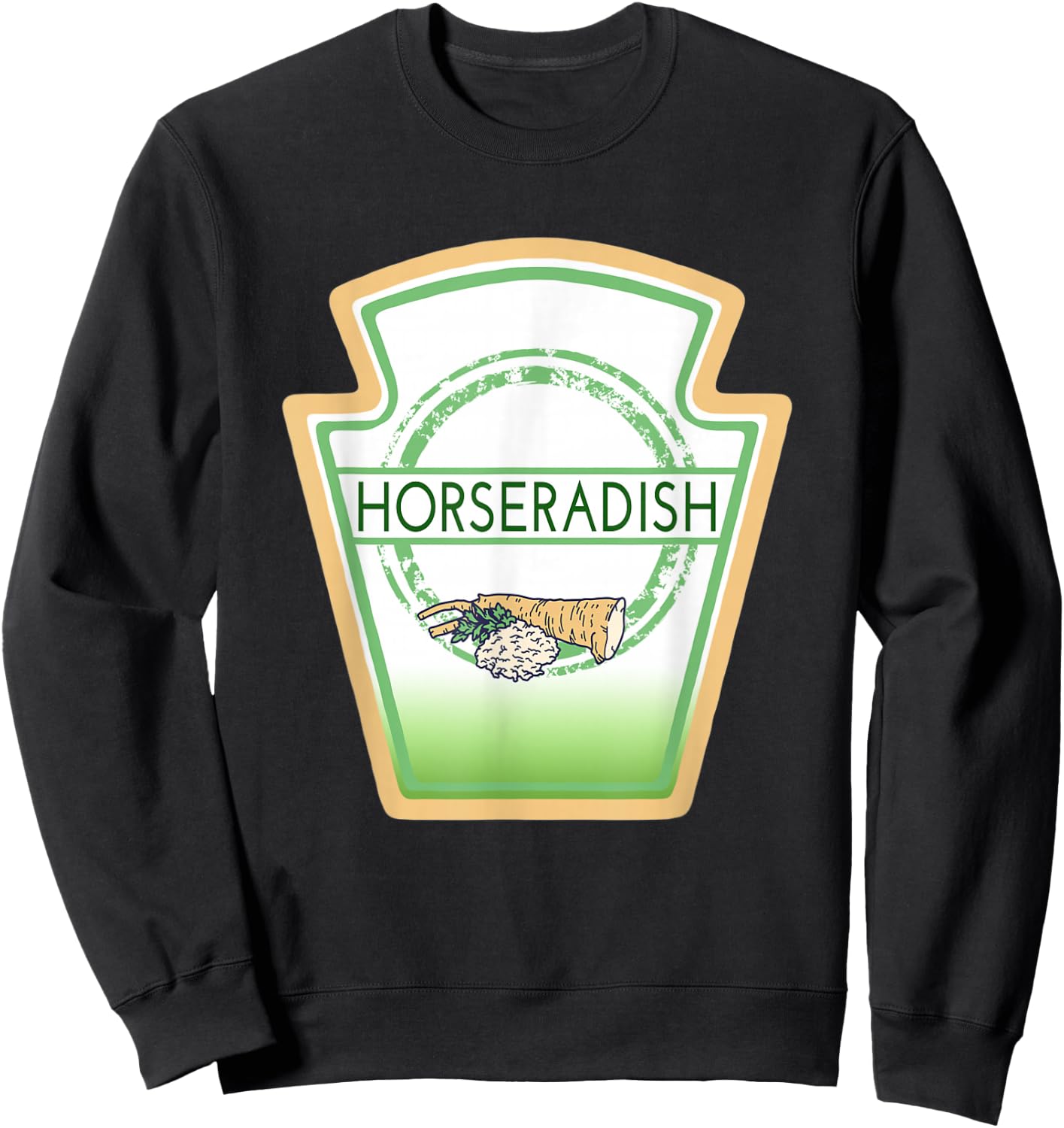 Horseradish Sauce Sauce Sweatshirt - Sweatshirt | Black