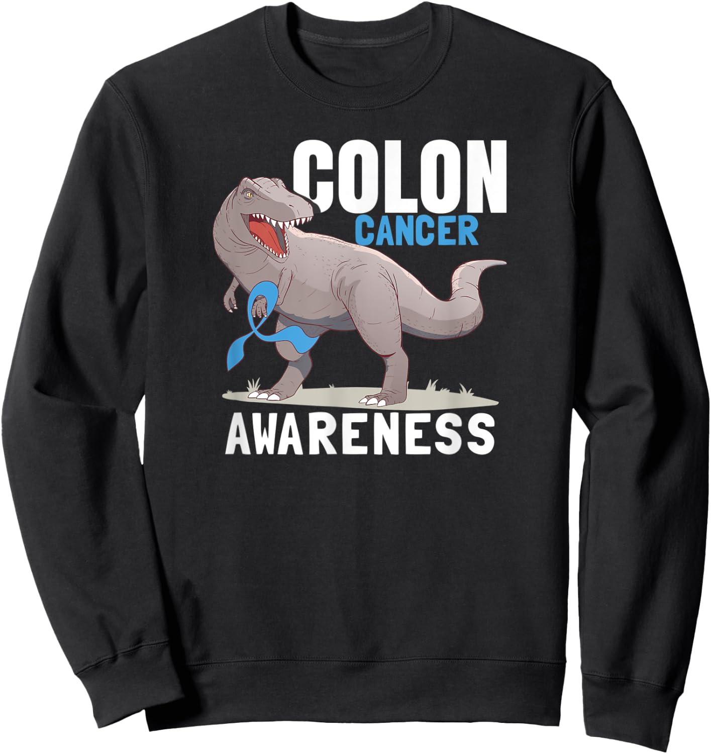 Colon Cancer Awareness Kids Sweatshirt - Sweatshirt | Black