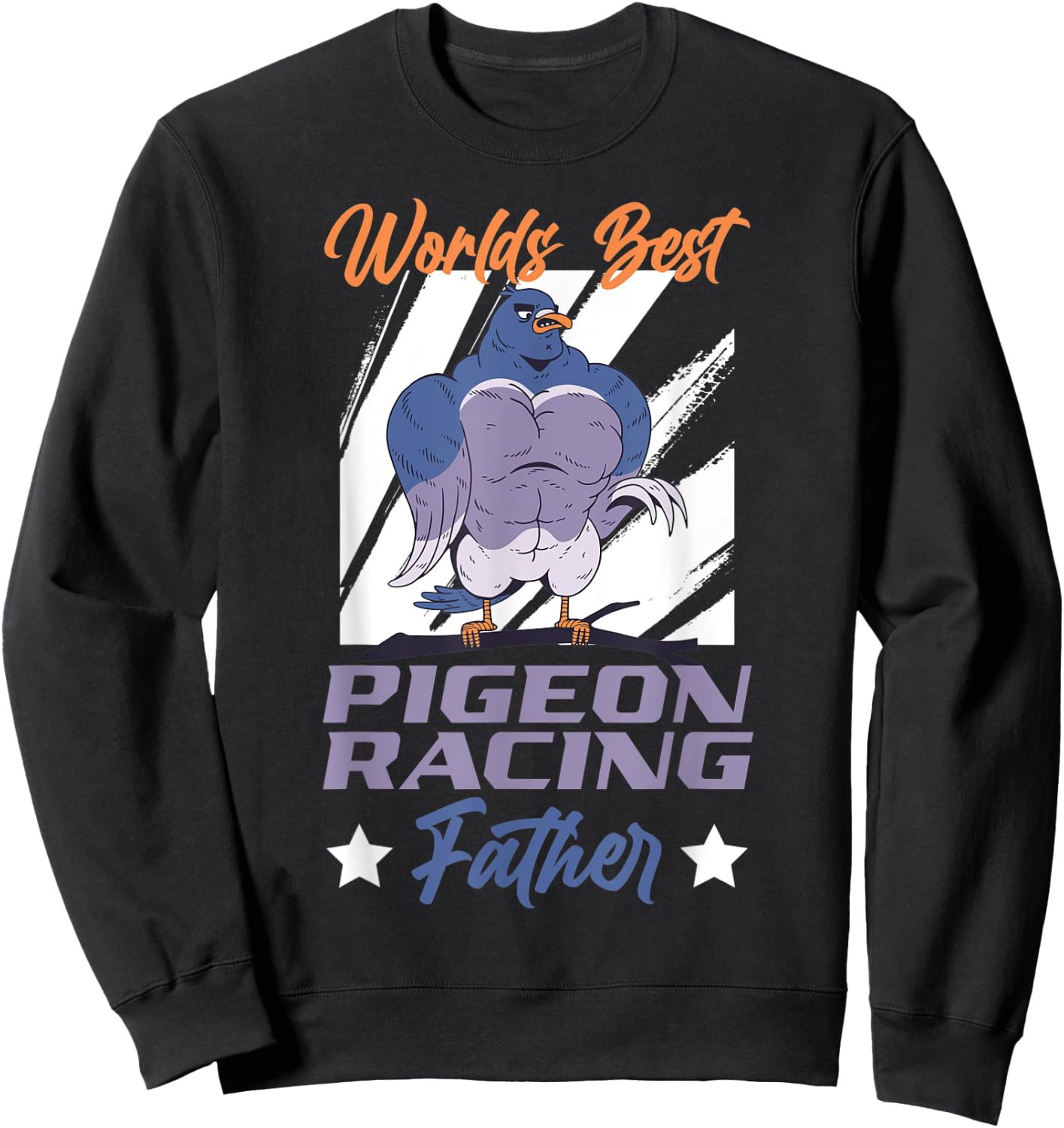 Worlds Best Pigeon Racing Flying Animal Pigeon Sweatshirt - Sweatshirt | Black