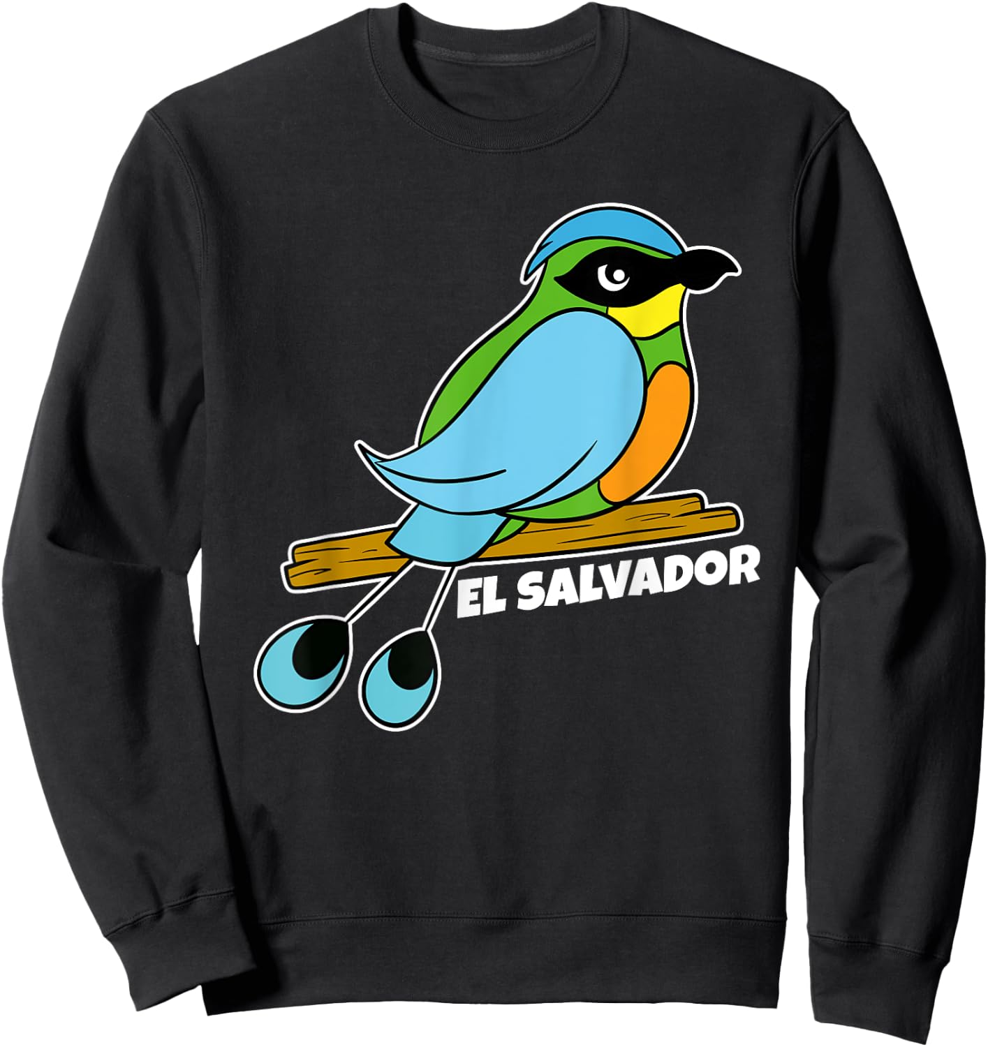 El Salvador Torogoz - El Salvadorean Nacional, Bird Torogoz Sweatshirt - Sweatshirt | Black