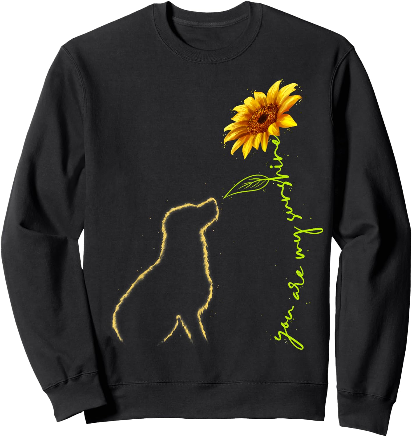 Cute Black Labrador, Dog Lover, Black Lab, Labrador Men Women Kids Sweatshirt - Sweatshirt | Black