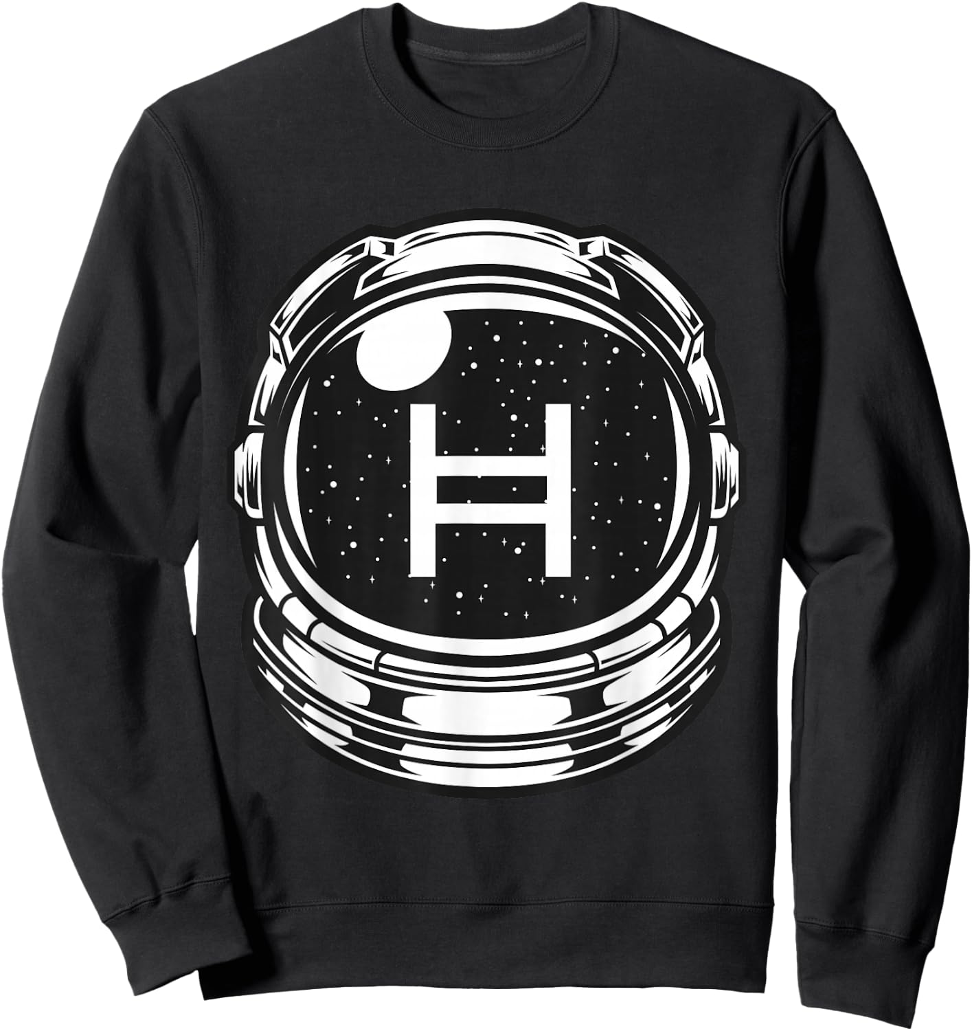 HBAR Crypto BULLRUN 2024 HODL Hedera Hashgraph Token Sweatshirt - Sweatshirt | Black