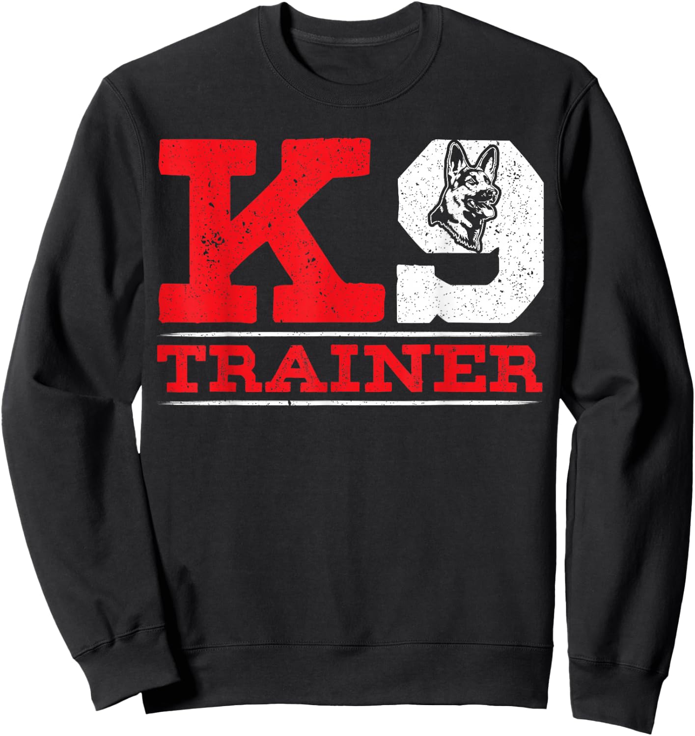 K9 Handler Police Dog Law Enforcement Police K9 Unit Sweatshirt - Sweatshirt | Black