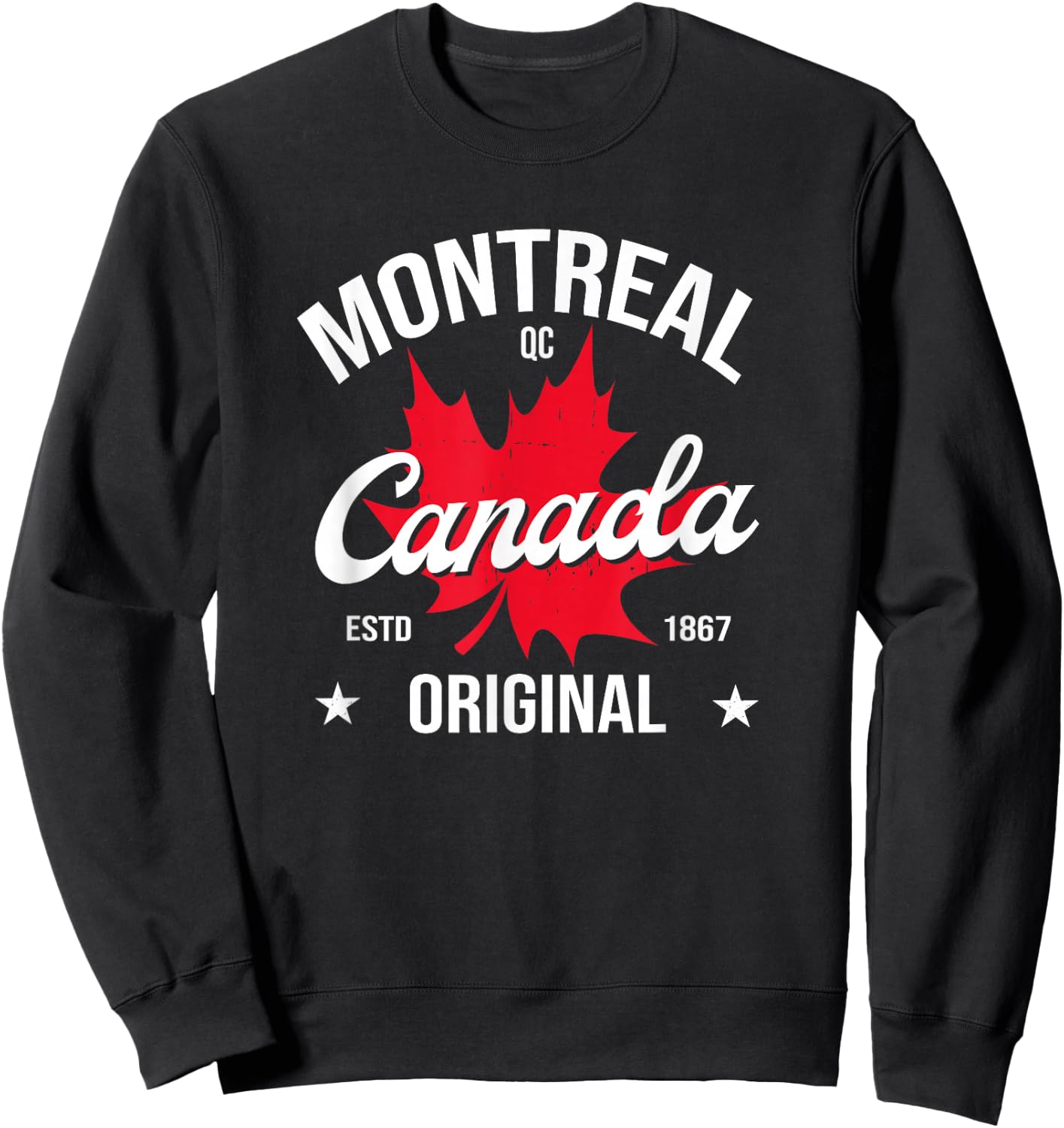Montreal Sweatshirt - Sweatshirt | Black