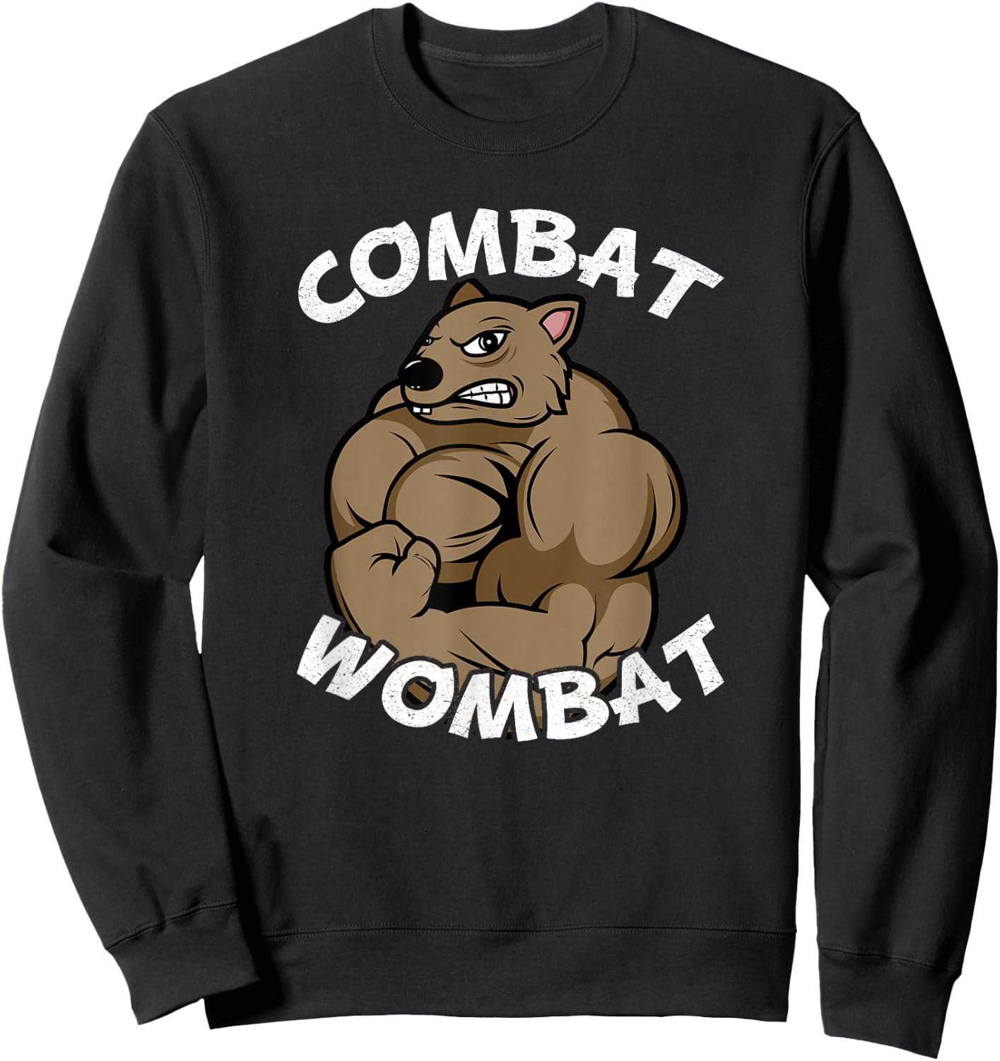 Combat Wombat Bag Teats Sweatshirt - Sweatshirt | Black