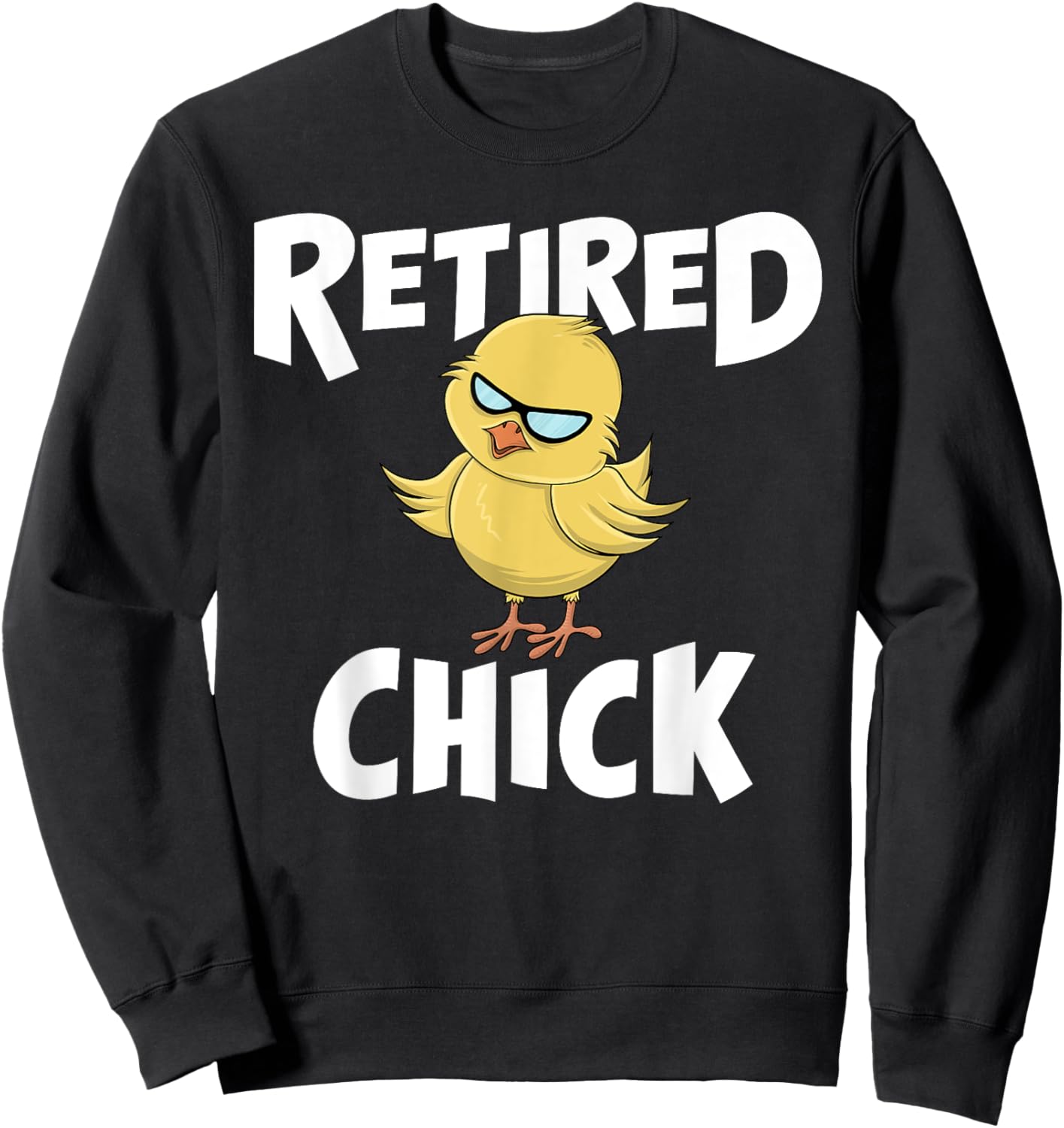 Cute Retirement Art For Mom Women Retirement Lover Retired Sweatshirt - Sweatshirt | Black