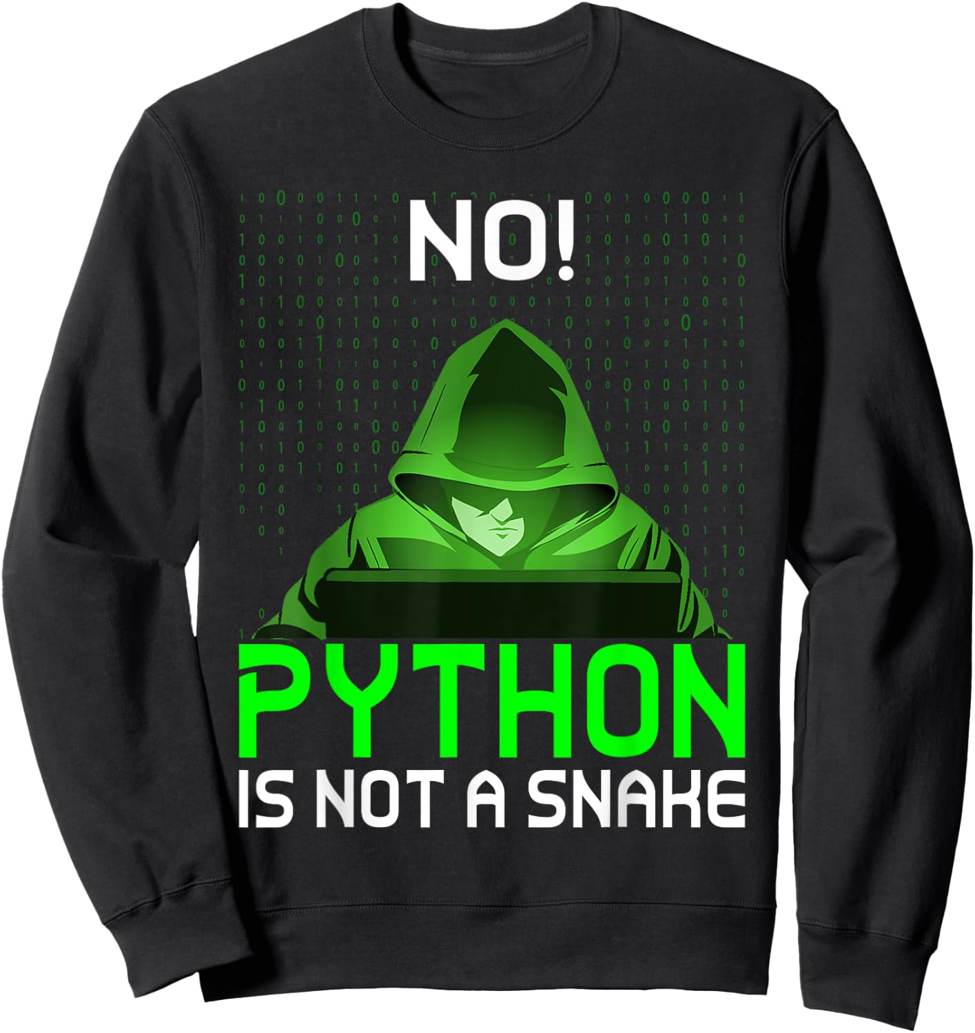 Cyber security Professional Funny IT Security Ethical hacker Sweatshirt - Sweatshirt | Black