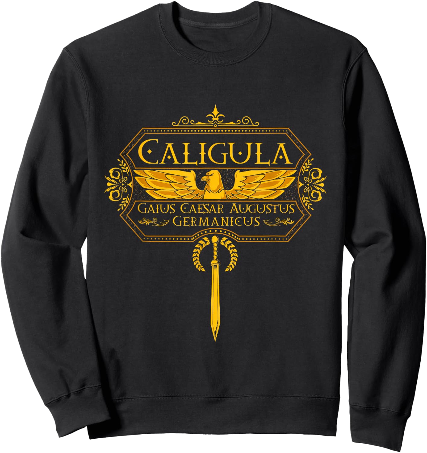 Roman Emperors - Caligula Sweatshirt - Sweatshirt | Black
