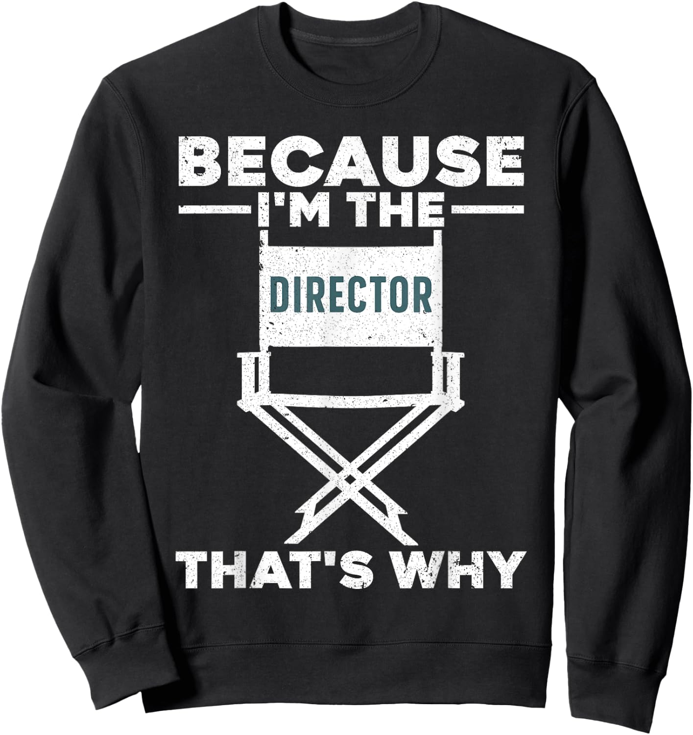 Funny Movie Director Women Filmmaker Film Producer Sweatshirt - Sweatshirt | Black