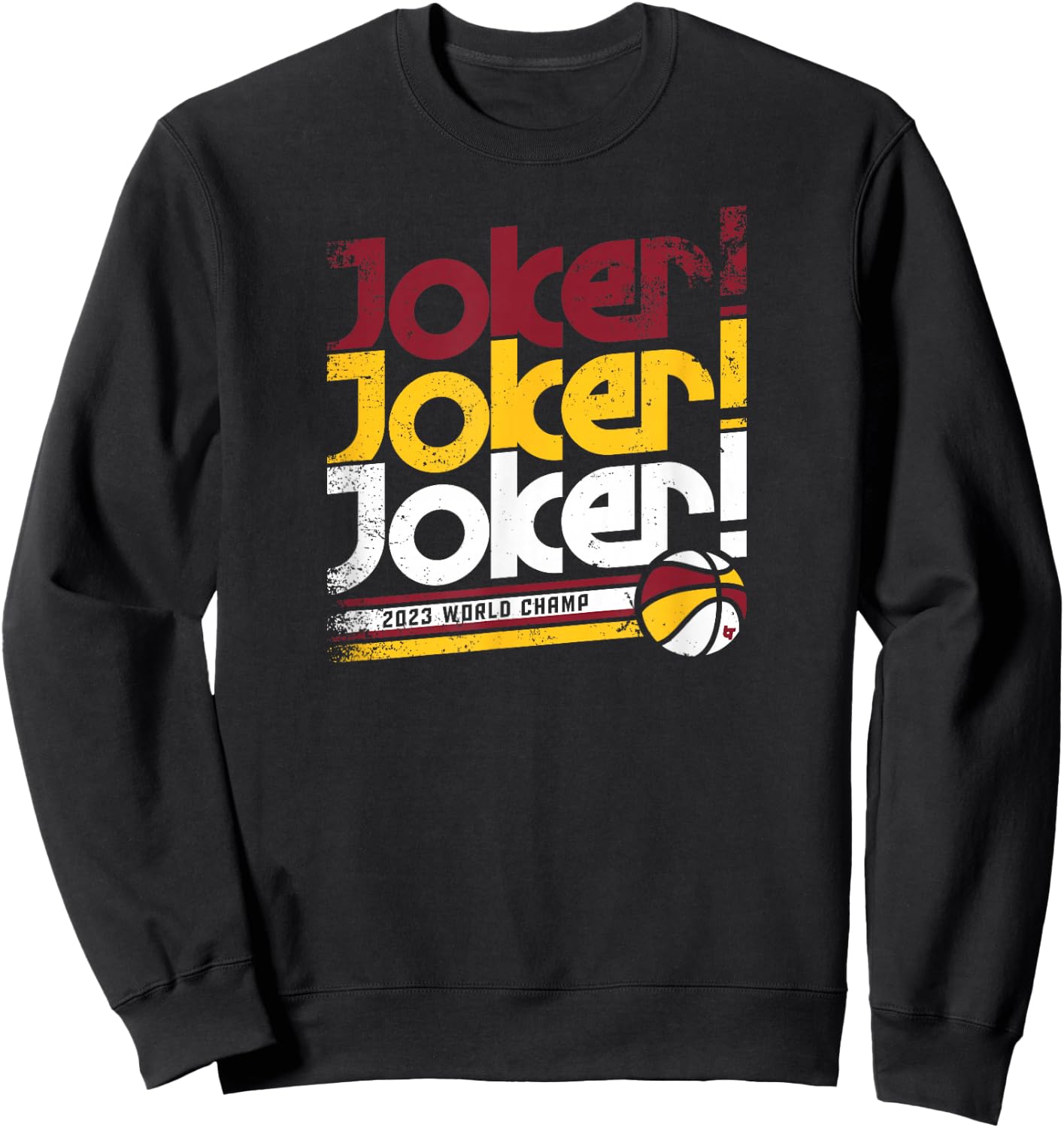 Joker Champ - Denver Basketball Sweatshirt - Sweatshirt | Black