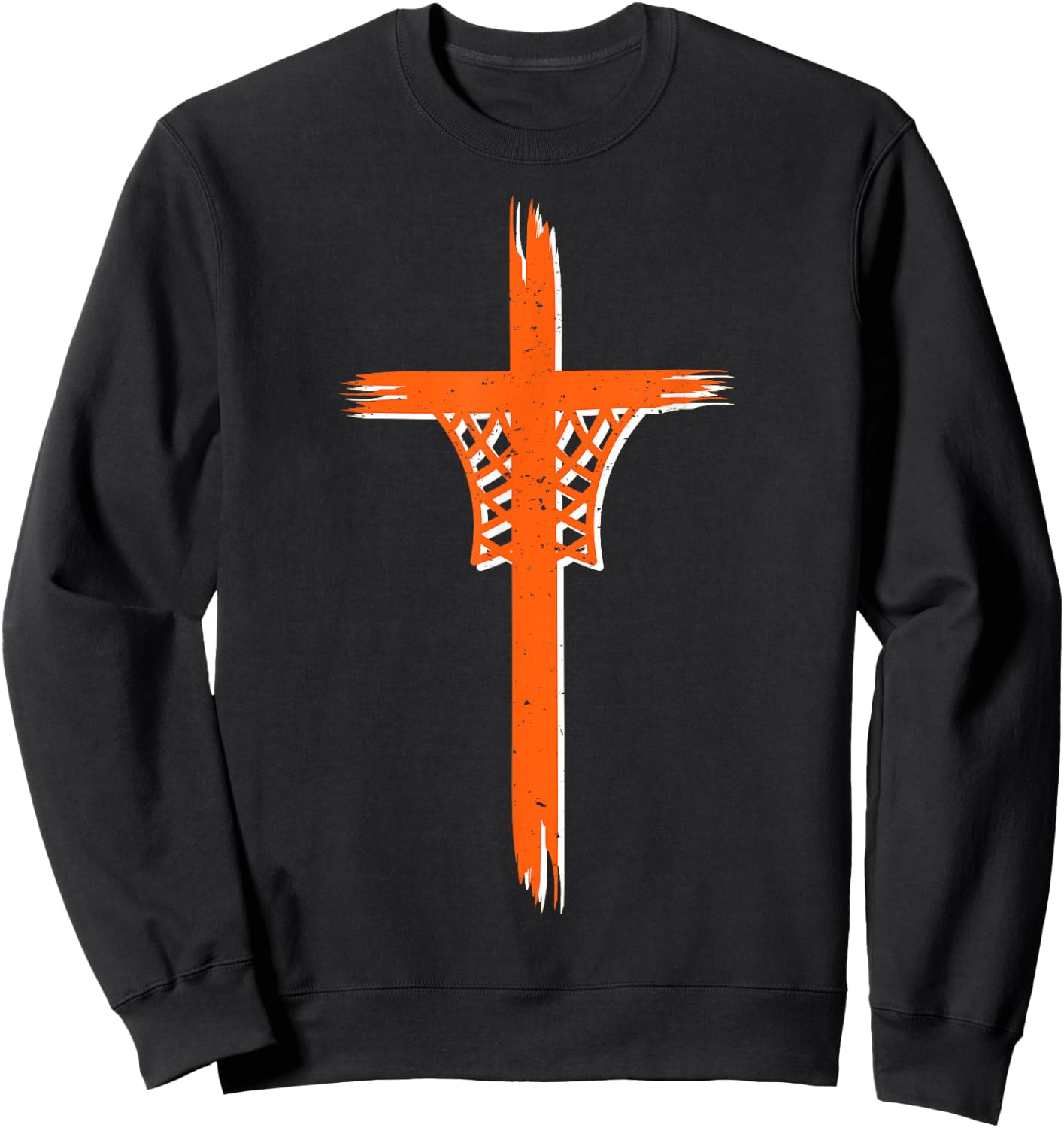 Christian Religious Basketball Players Christian Basketball Jesus Christ Basketball Religious Funny Sweatshirt - Sweatshirt | Black