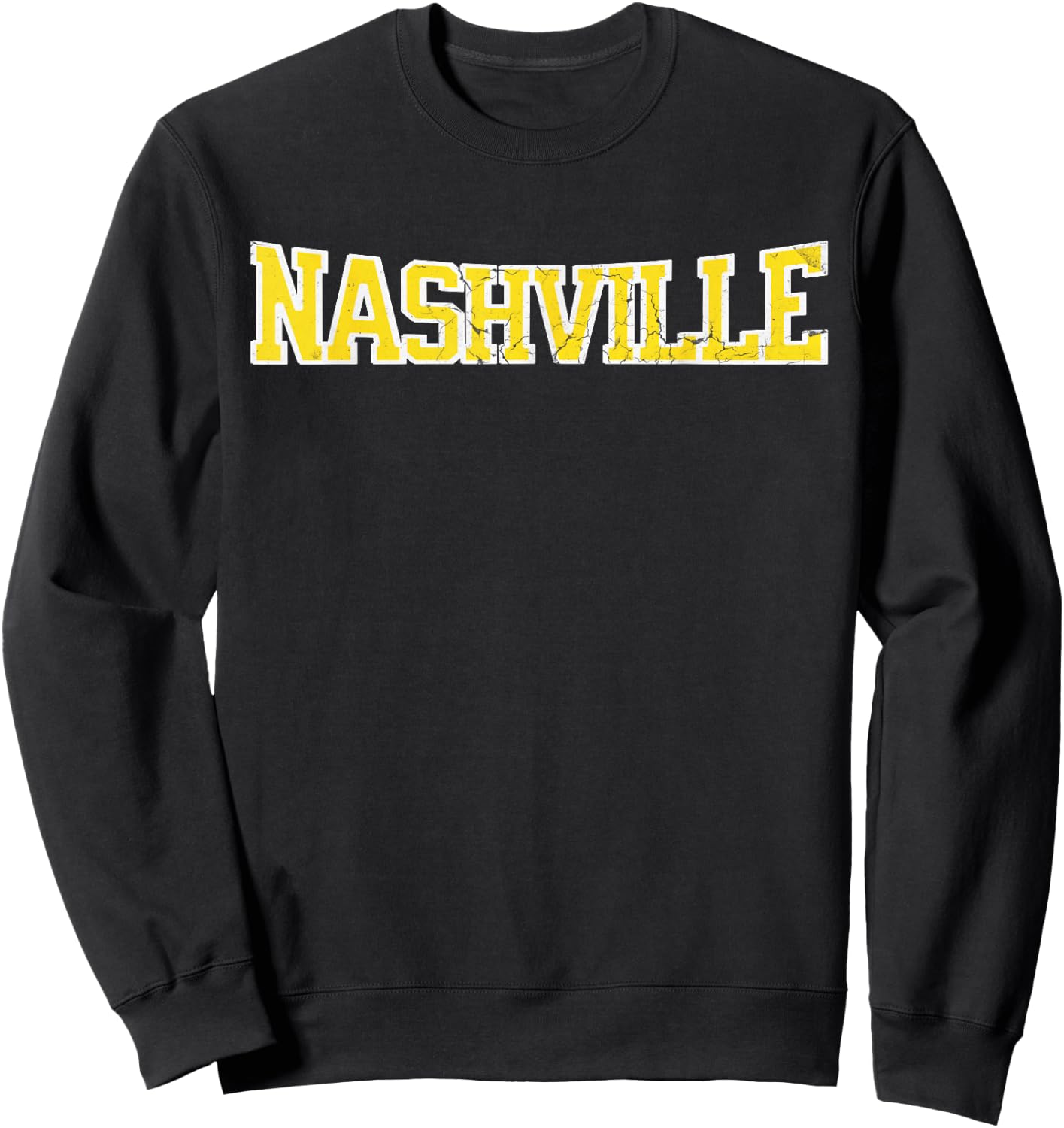 Nashville City Soccer yellow Sweatshirt - Sweatshirt | Black