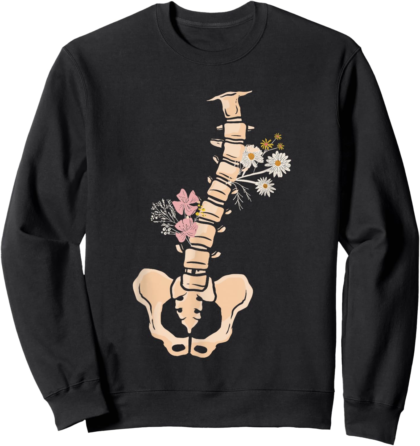 Spine Vertebrae - Medical Student Future Spine Surgery Lover Sweatshirt - Sweatshirt | Black